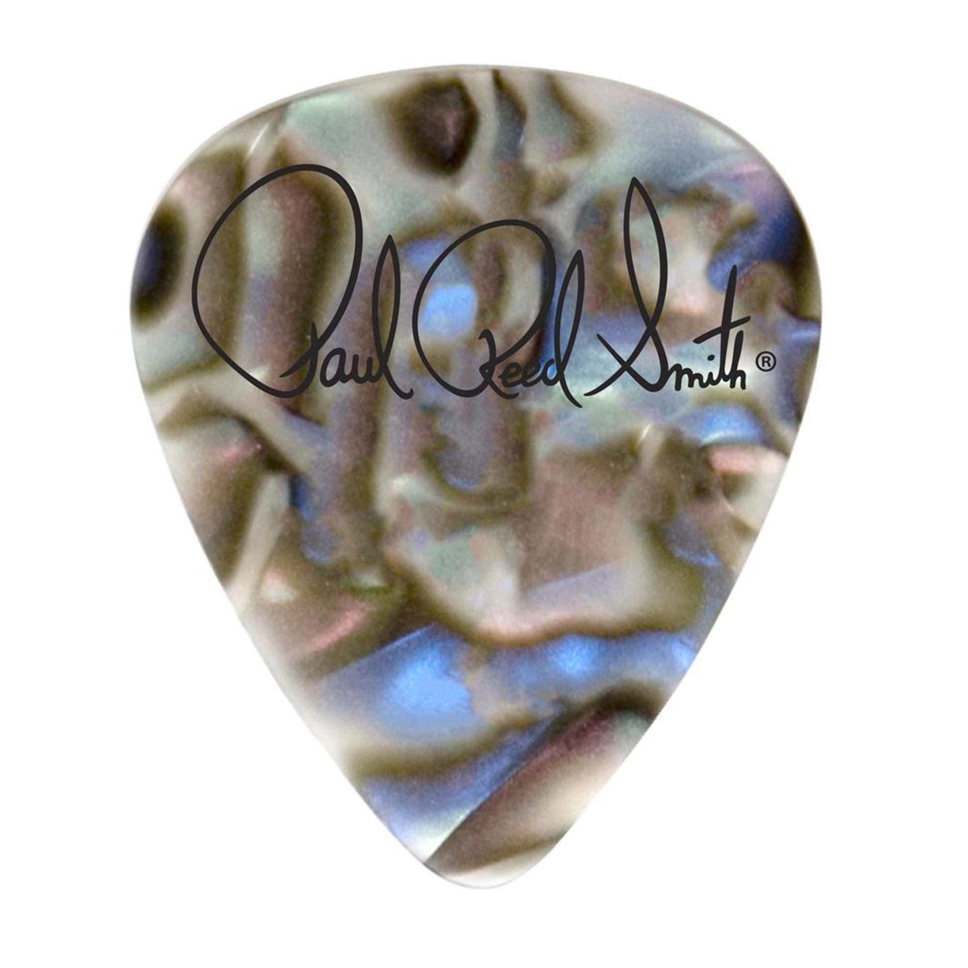 PRS Celluloid Picks Abalone Shell Medium 4 Pack (48) Bundle Accessories / Picks
