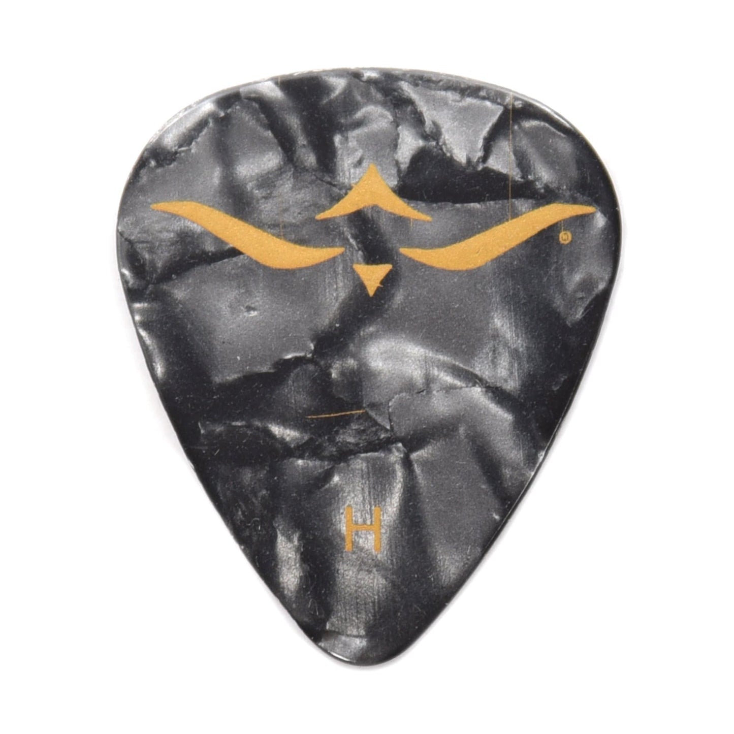 PRS Celluloid Picks Black Pearloid 12-Pack - Heavy Accessories / Picks