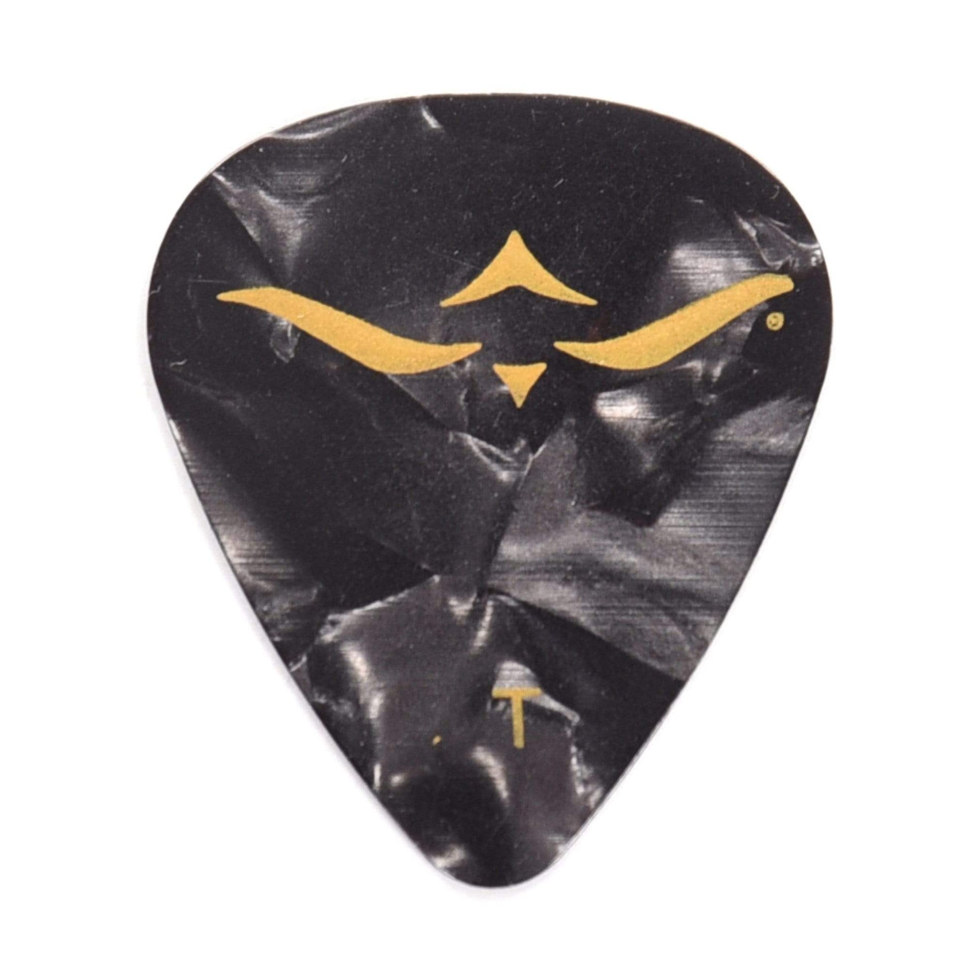 PRS Celluloid Picks Black Pearloid 12-Pack - Thin Accessories / Picks
