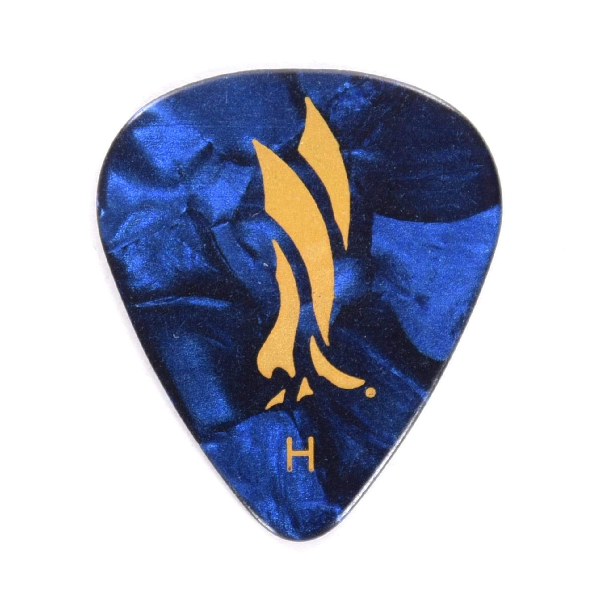 PRS Celluloid Picks Blue Pearloid 12-Pack - Heavy Accessories / Picks