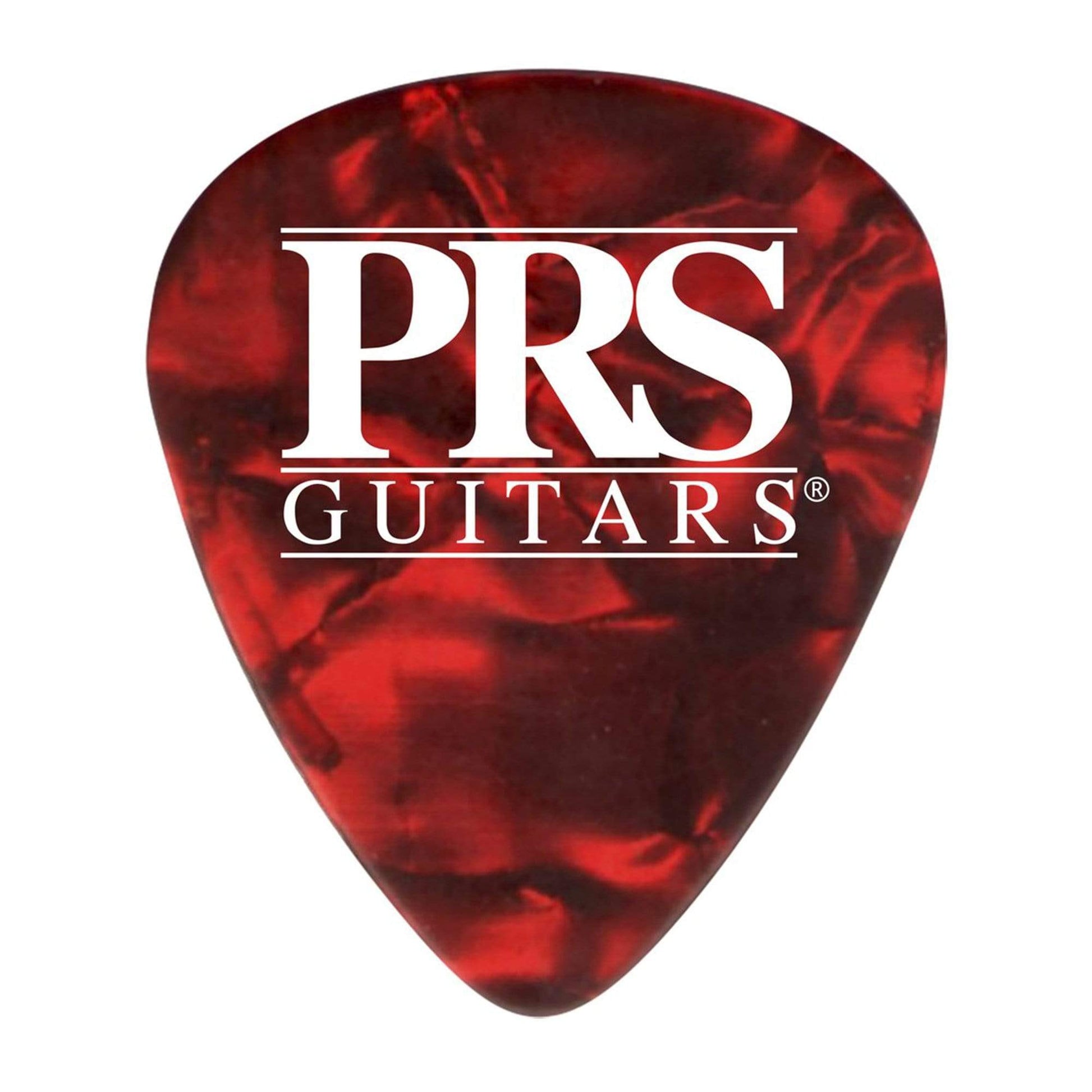 PRS Celluloid Picks Red Tortoise Thin 4 Pack (48) Bundle Accessories / Picks