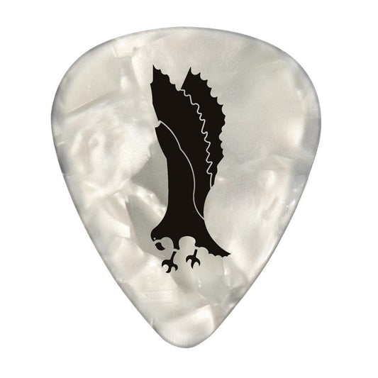 PRS Celluloid Picks White Pearloid Medium3 Pack (36) Bundle Accessories / Picks