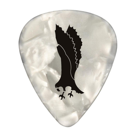 PRS Celluloid Picks White Pearloid Medium4 Pack (48) Bundle Accessories / Picks