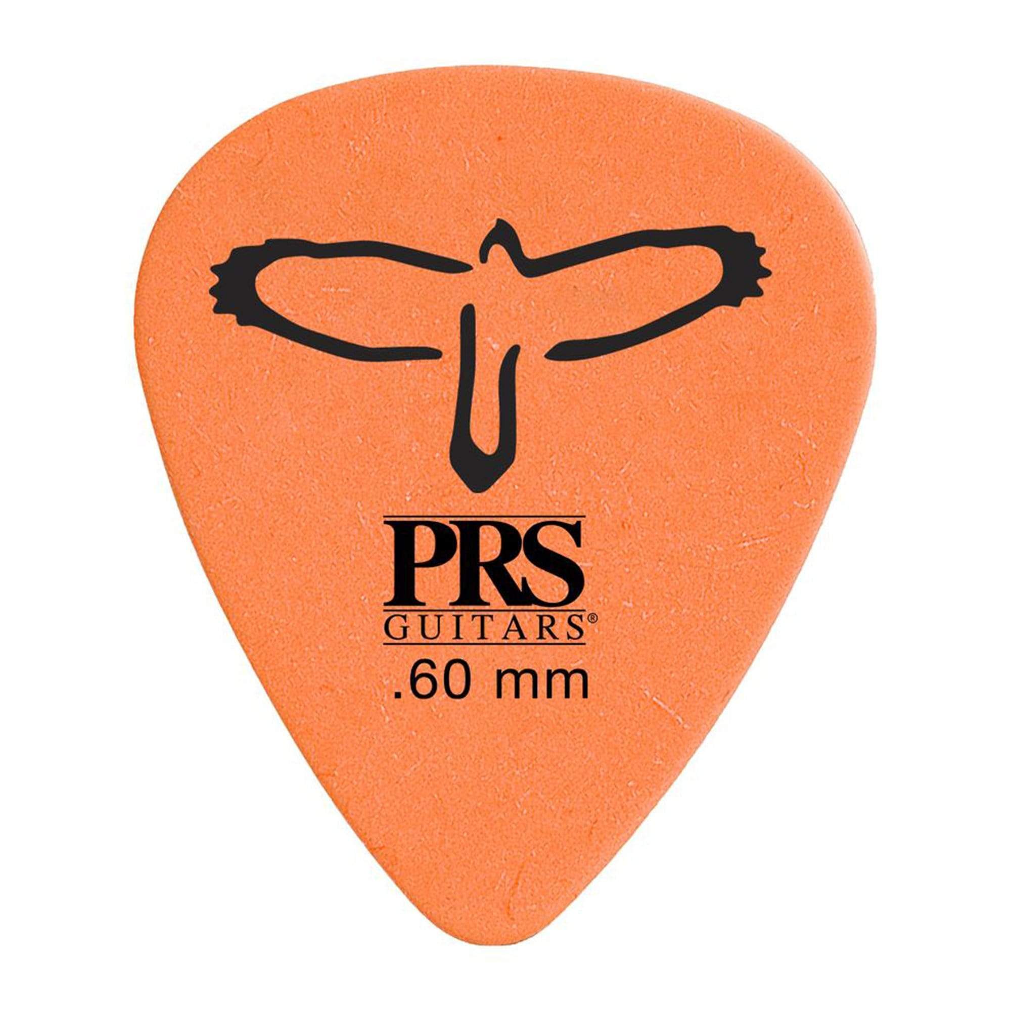 PRS Delrin Picks Orange 0.60mm 3 Pack (36) Bundle Accessories / Picks