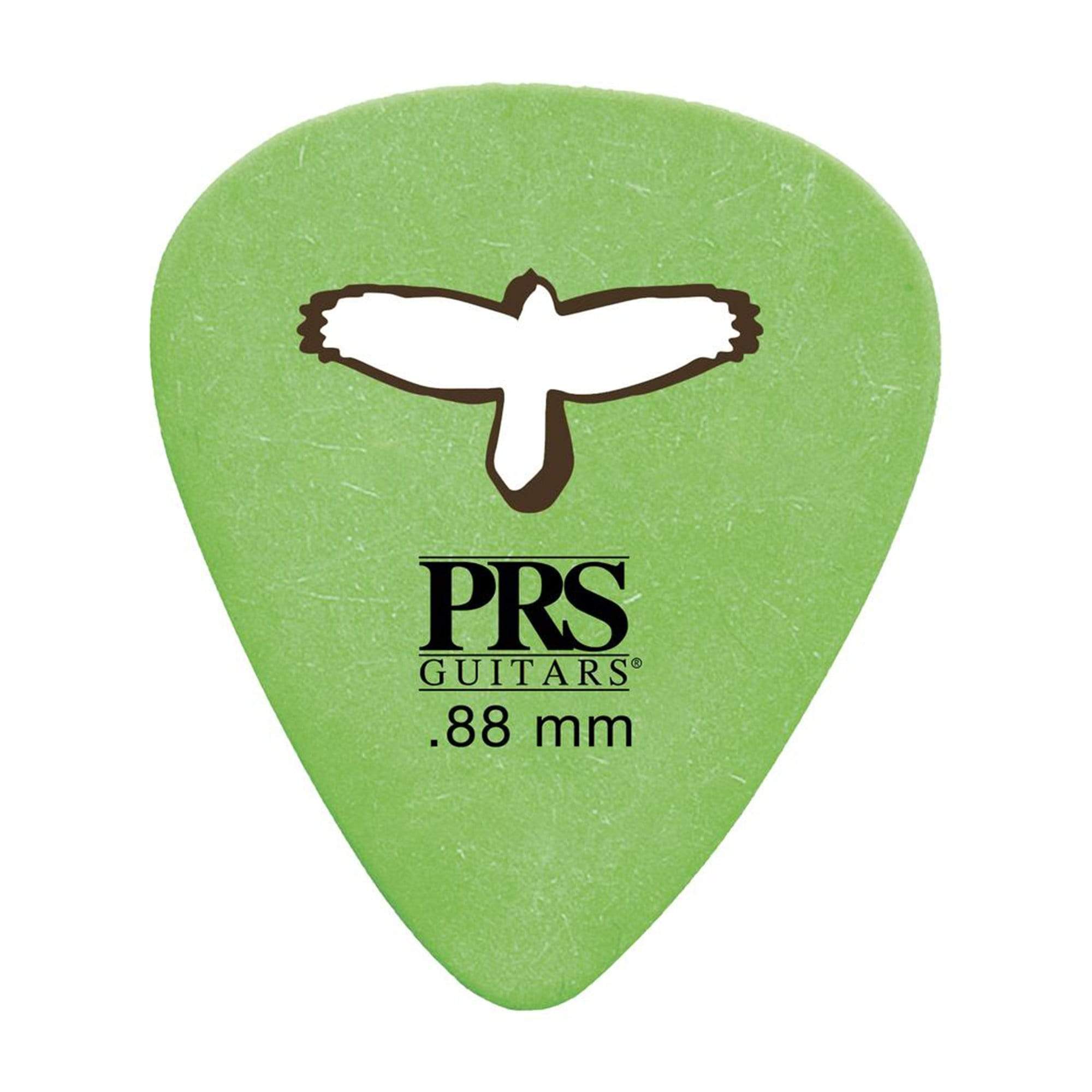 PRS Delrin Punch Picks Green 0.88mm 3 Pack (36) Bundle Accessories / Picks