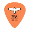 PRS Delrin Punch Picks Orange 0.60mm 2 Pack (24) Bundle Accessories / Picks