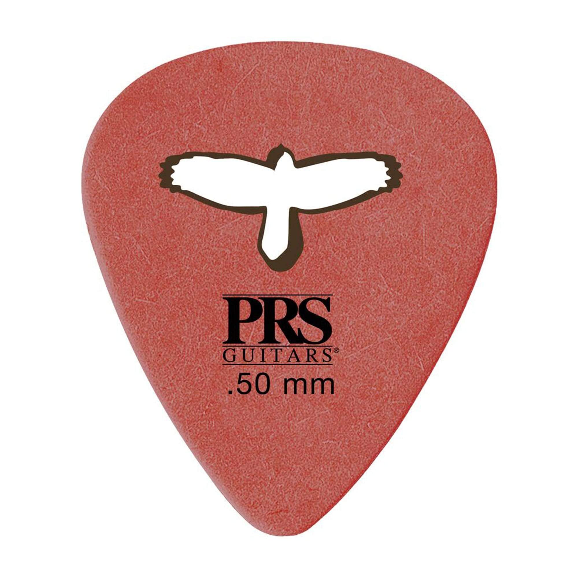 PRS Delrin Punch Picks Red 0.5mm 3 Pack (36) Bundle Accessories / Picks
