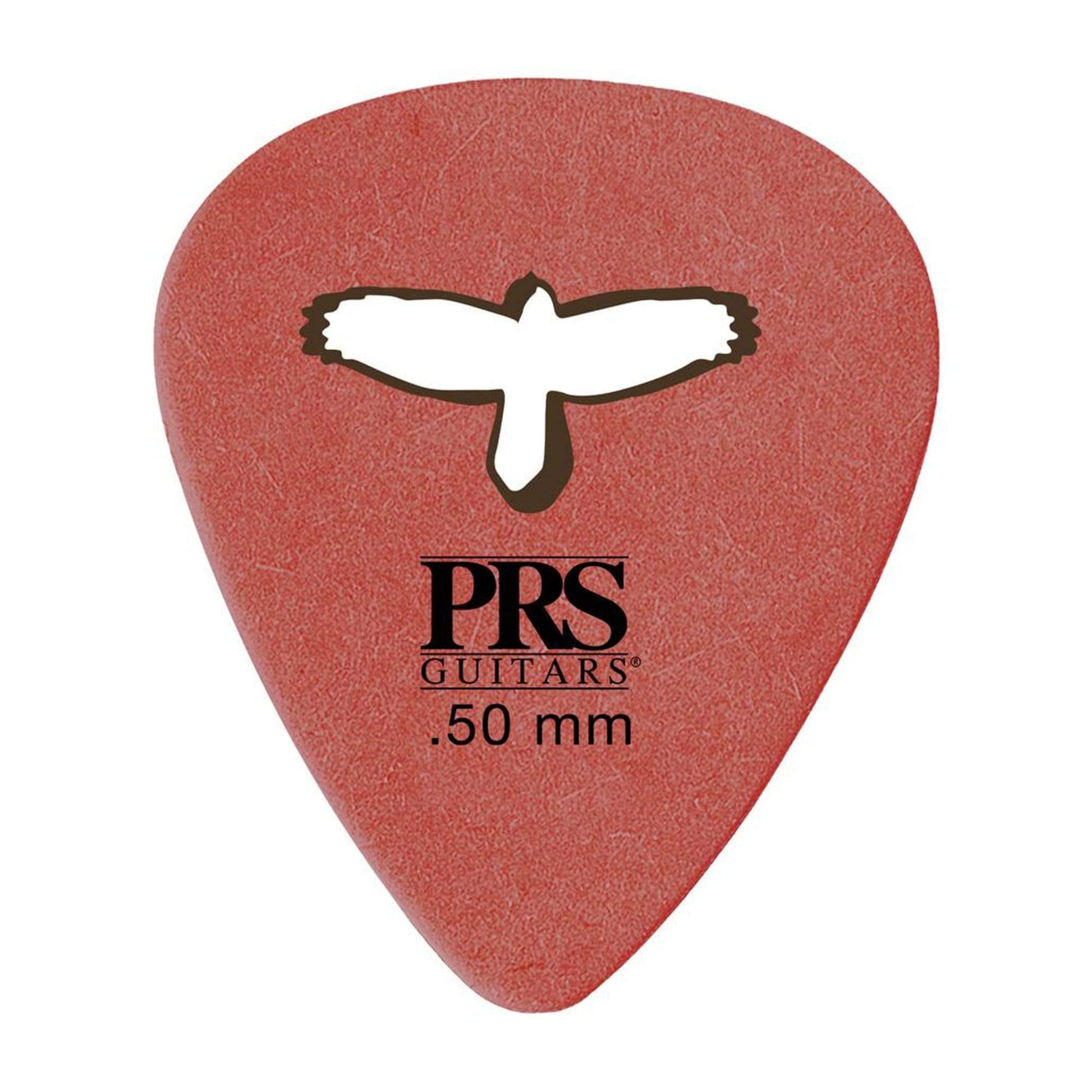 PRS Delrin Punch Picks Red 0.5mm 4 Pack (48) Bundle Accessories / Picks