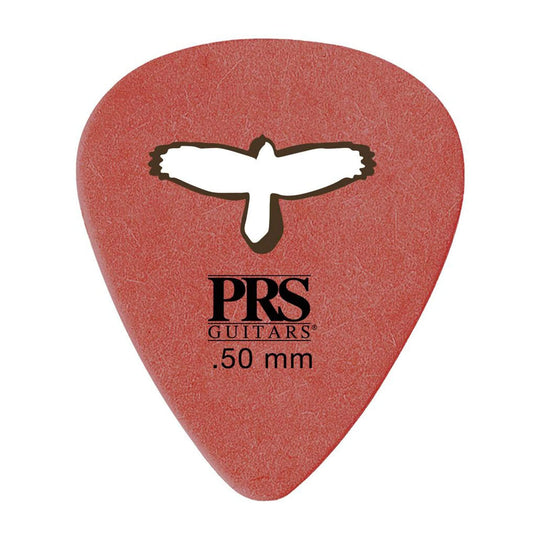 PRS Delrin Punch Picks Red 0.5mm 4 Pack (48) Bundle Accessories / Picks
