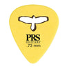 PRS Delrin Punch Picks Yellow 0.73mm 4 Pack (48) Bundle Accessories / Picks