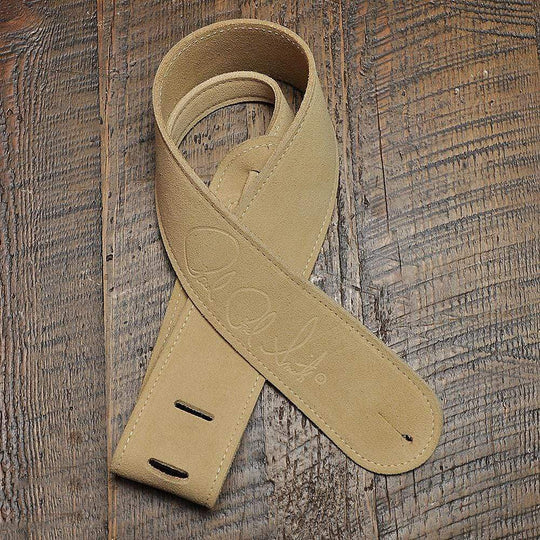 PRS Signature Suede Strap - Tan Accessories / Straps