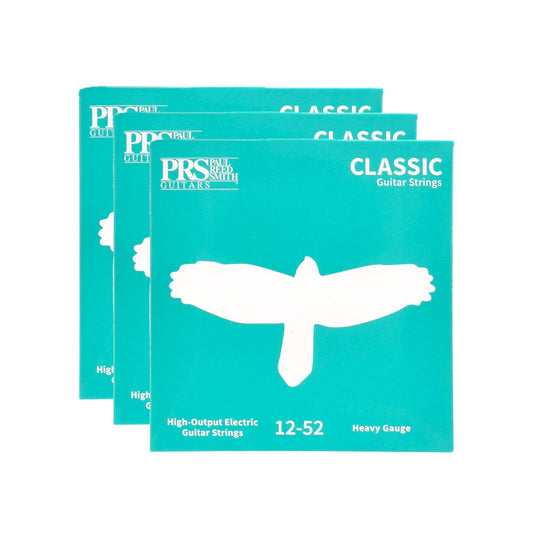 PRS Classic Electric Guitar Strings Heavy 12-52 3 Pack Bundle Accessories / Strings / Guitar Strings
