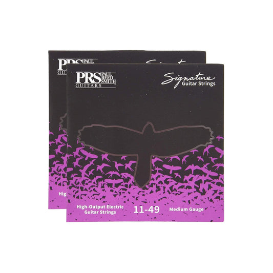 PRS Signature Electric Guitar Strings Medium 11-49 2 Pack Bundle Accessories / Strings / Guitar Strings