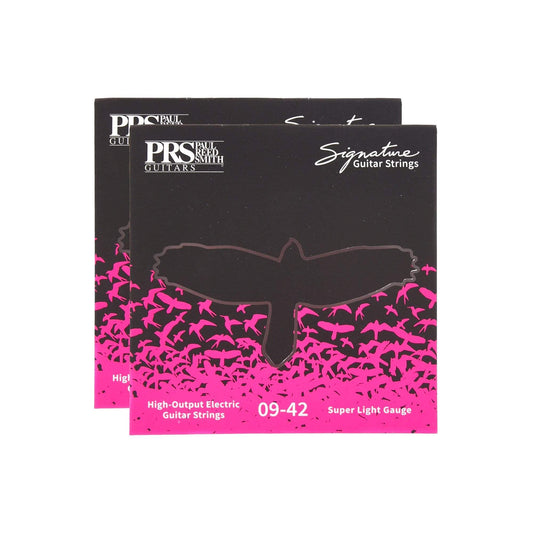 PRS Signature Electric Guitar Strings Ultra Light 9-42 2 Pack Bundle Accessories / Strings / Guitar Strings