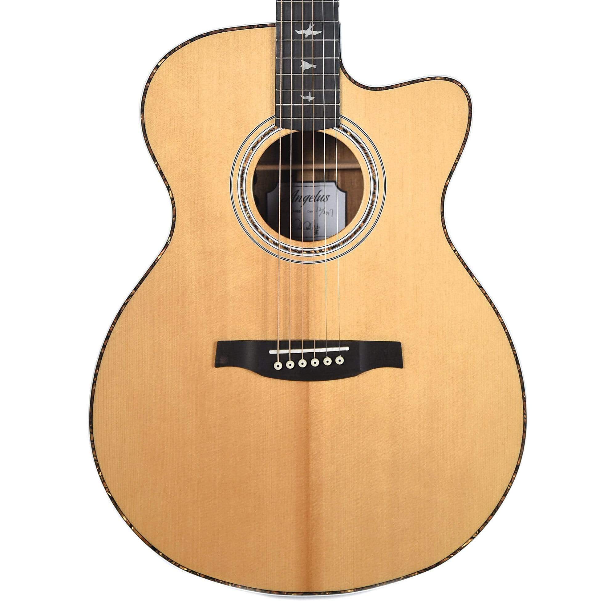 PRS SE A40E Angelus Acoustic Sitka/Ovangkol Natural w/Fishman GT1 Acoustic Guitars / Built-in Electronics