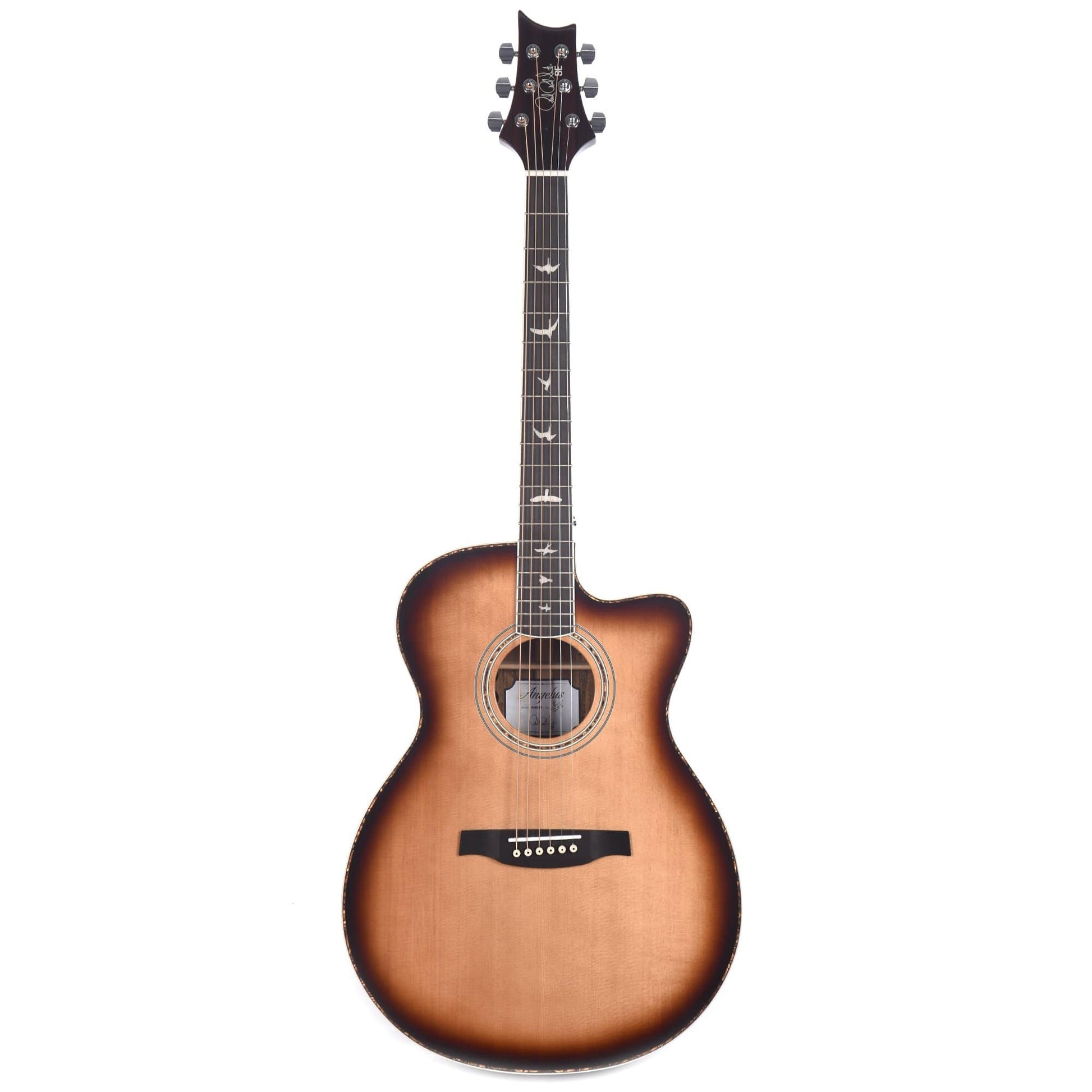 PRS SE A40E Angelus Sitka/Ovangkol Tobacco Burst w/Fishman GT1 Acoustic Guitars / Built-in Electronics