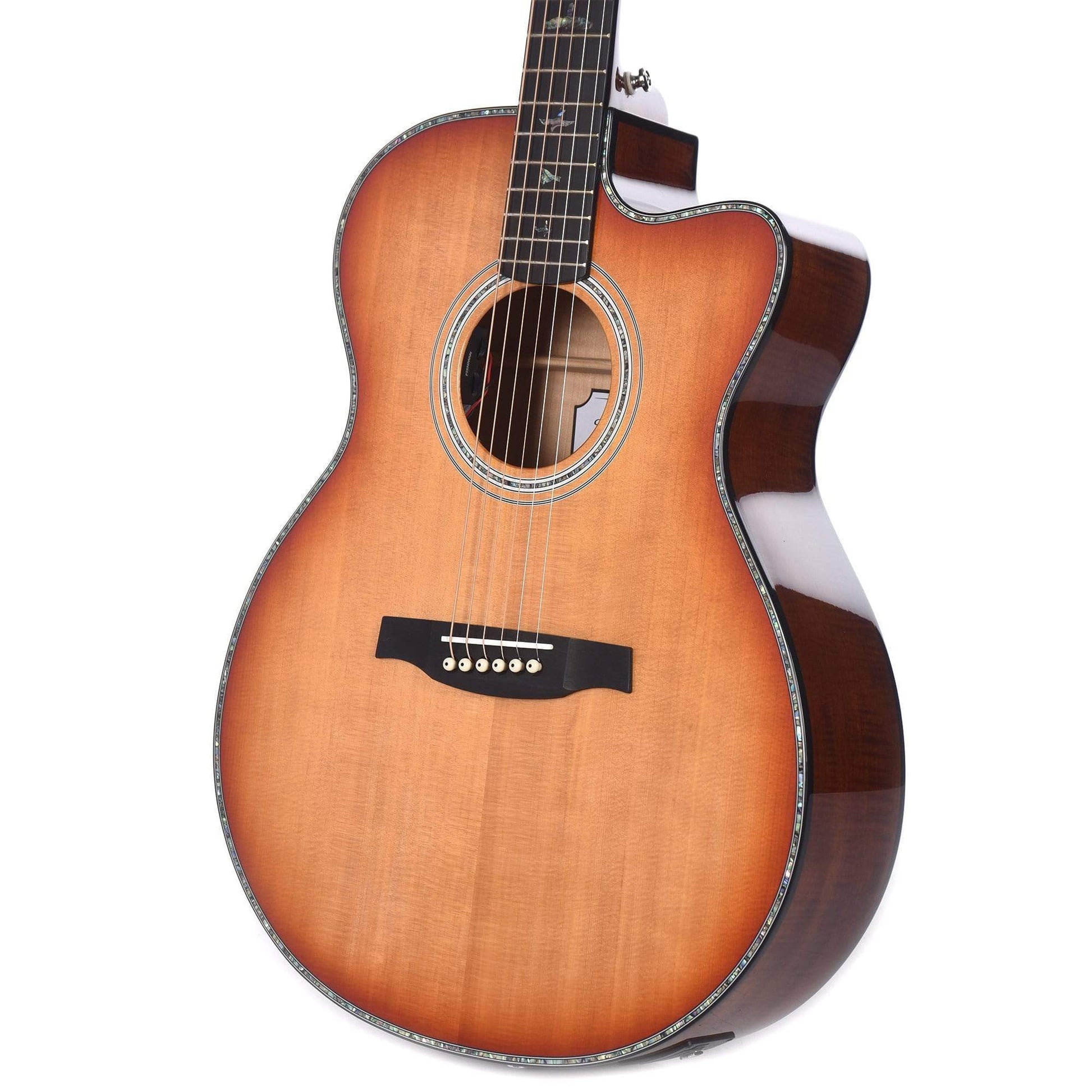 PRS SE A50E Angelus Sitka/Figured Maple Vintage Sunburst w/Fishman GT1 Acoustic Guitars / Built-in Electronics