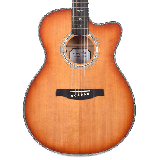 PRS SE A50E Angelus Sitka/Figured Maple Vintage Sunburst w/Fishman GT1 Acoustic Guitars / Built-in Electronics