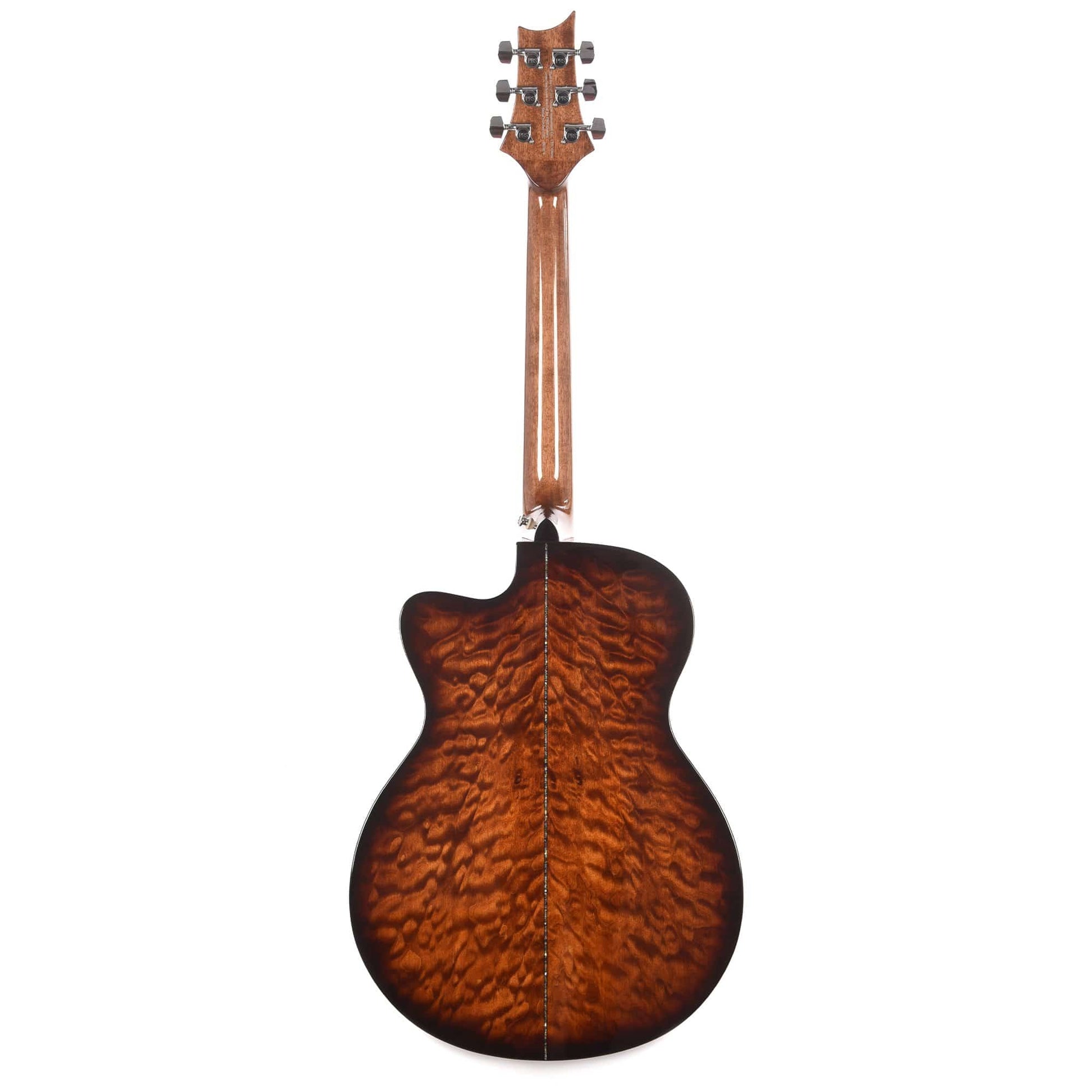 PRS SE A55E Angelus Sitka/Quilted Maple Black Gold w/Natural Top & Fishman GT1 Acoustic Guitars / Built-in Electronics