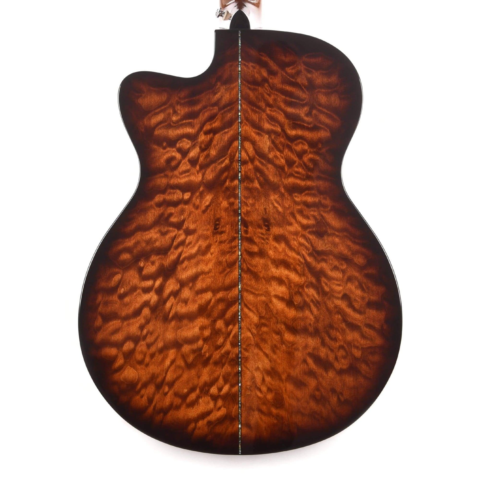 PRS SE A55E Angelus Sitka/Quilted Maple Black Gold w/Natural Top & Fishman GT1 Acoustic Guitars / Built-in Electronics