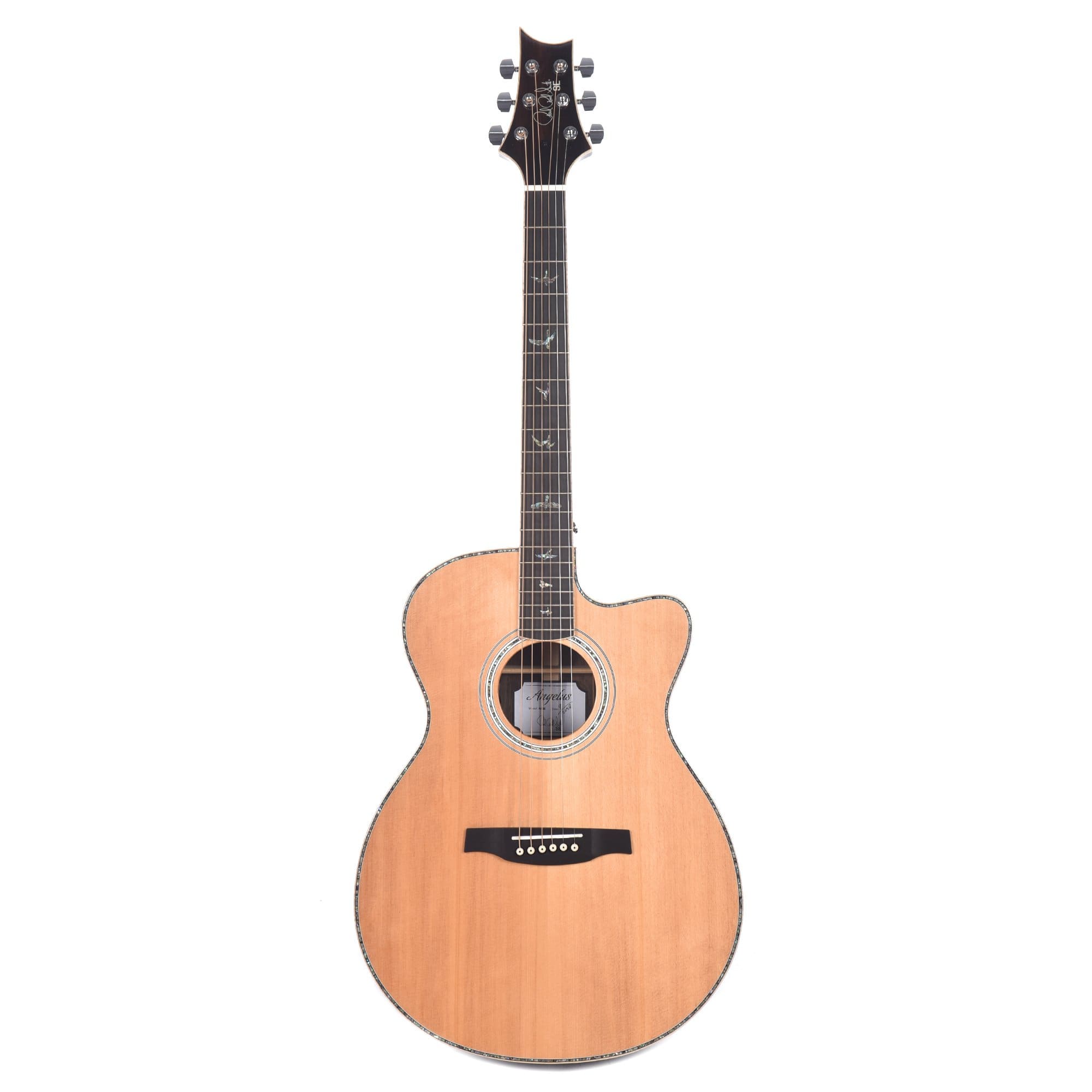 PRS SE A60E Angelus Sitka/Ziricote Natural w/Fishman GT1 Acoustic Guitars / Built-in Electronics