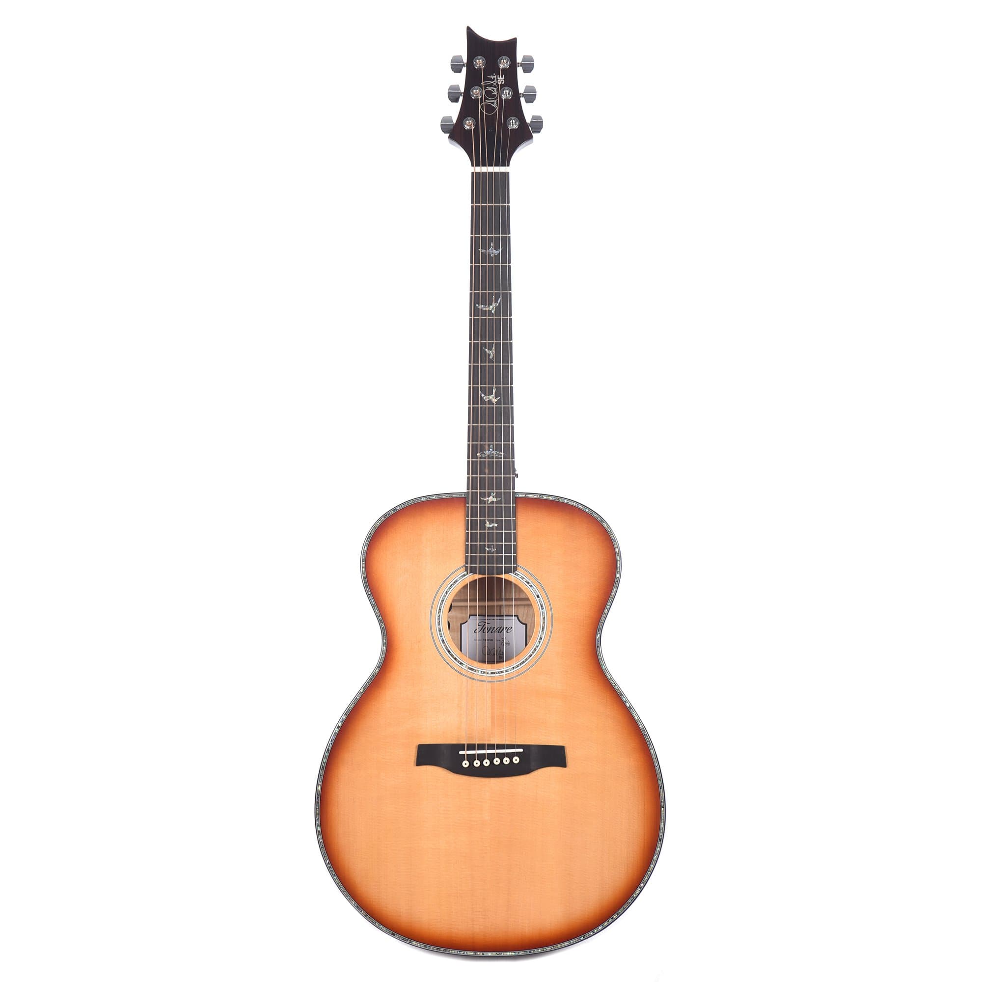 PRS SE T50E Tonare Sitka/Figured Maple Vintage Sunburst w/Fishman GT1 Acoustic Guitars / Built-in Electronics