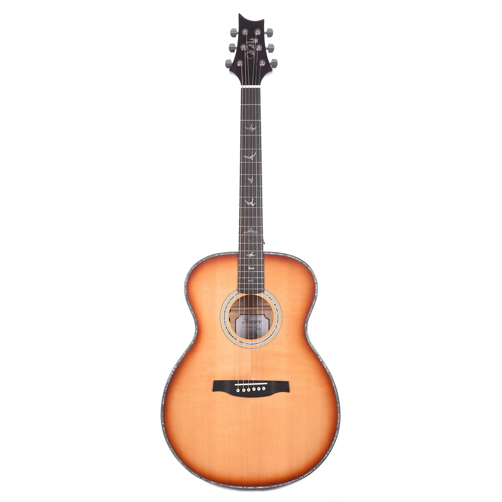 PRS SE T50E Tonare Sitka/Figured Maple Vintage Sunburst w/Fishman GT1 Acoustic Guitars / Built-in Electronics
