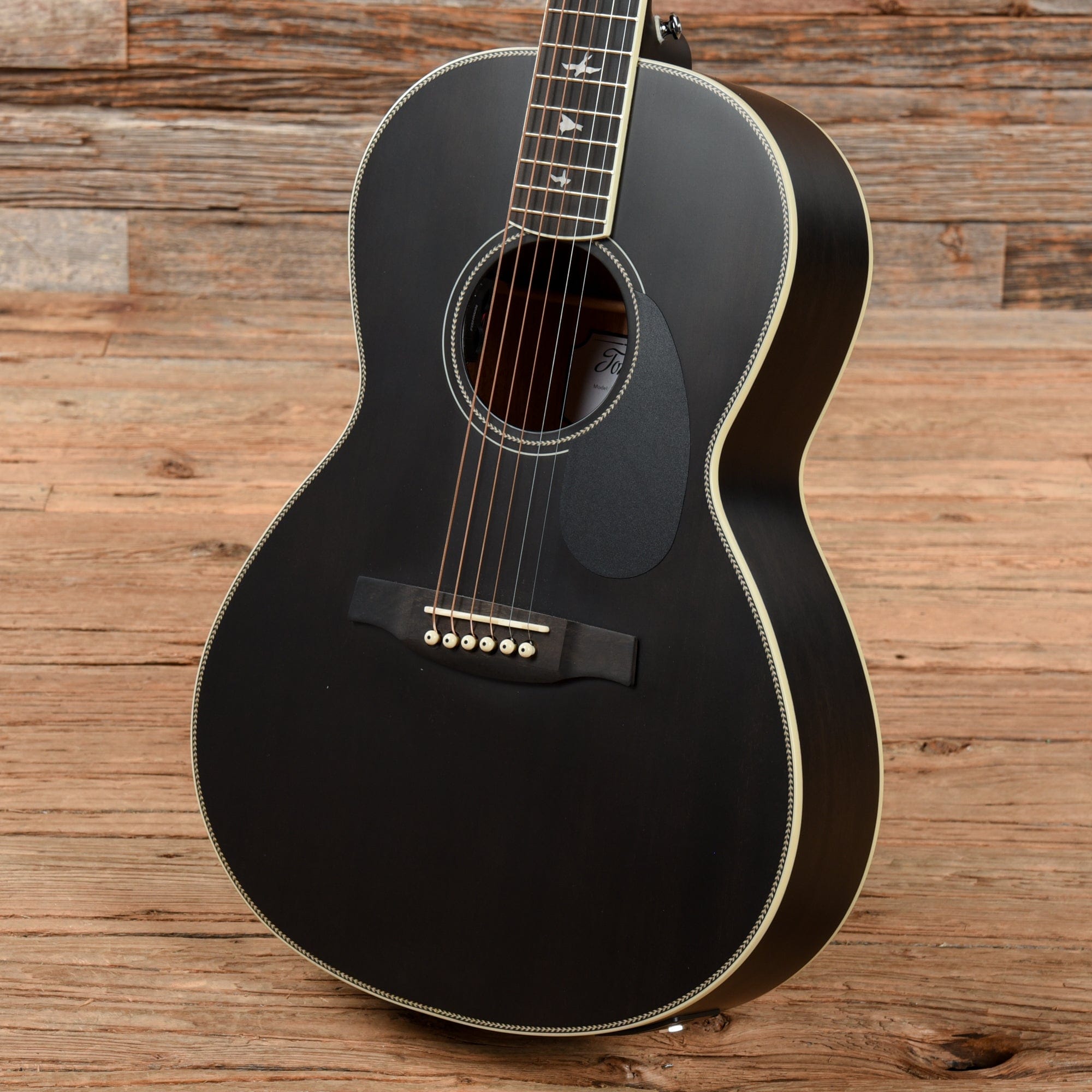 PRS SE P20E Black 2020 Acoustic Guitars / Concert