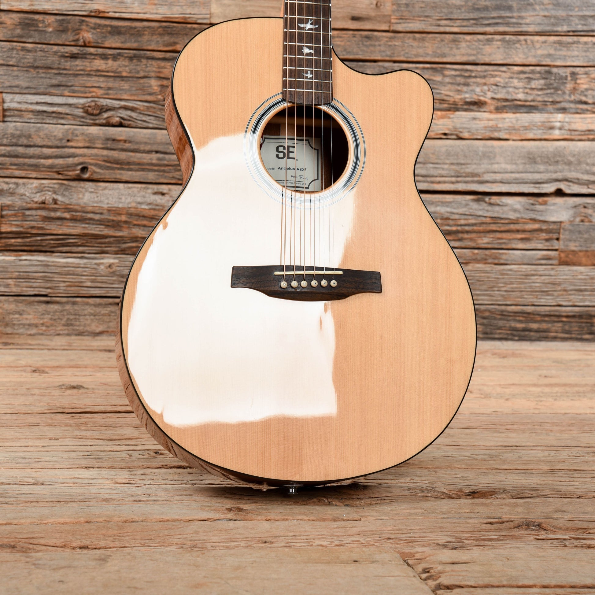 PRS PRS SE Angelus A20E Natural 2015 Acoustic Guitars / OM and Auditorium
