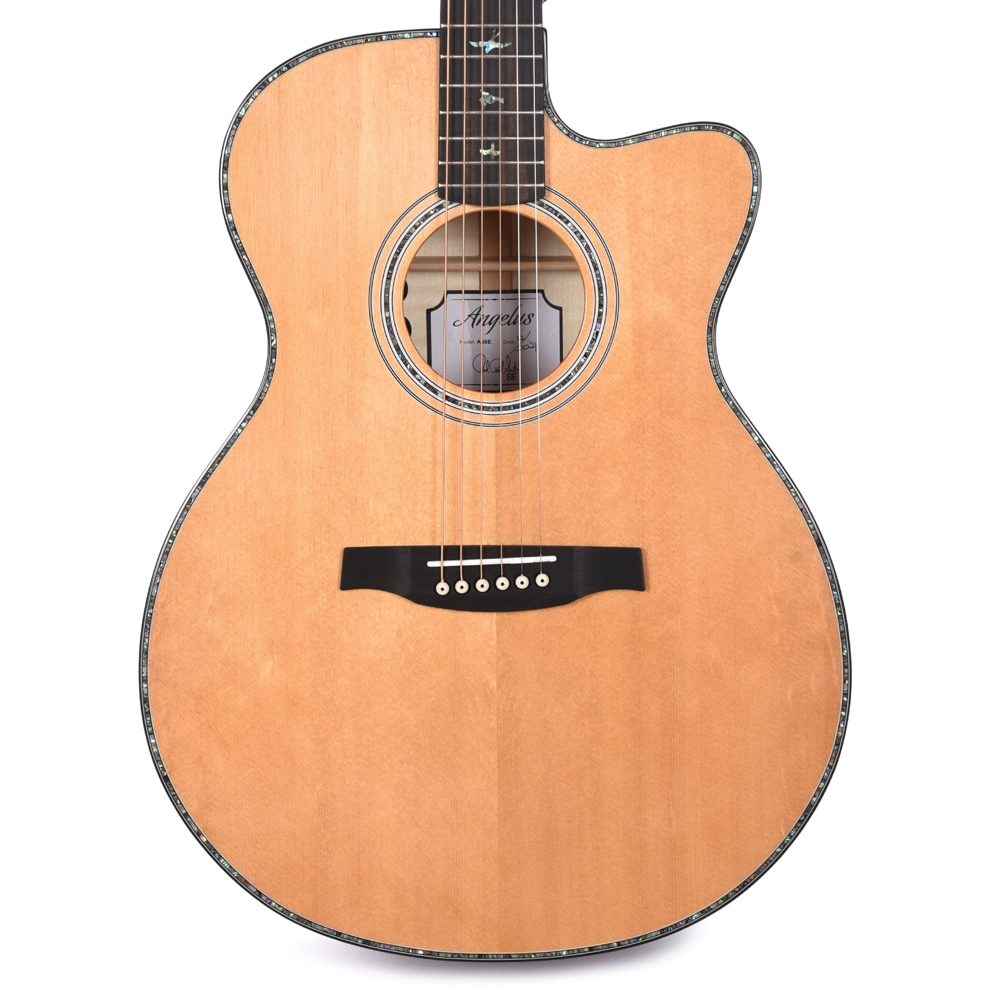 PRS SE A50E Angelus Black Gold Acoustic Guitars / OM and Auditorium