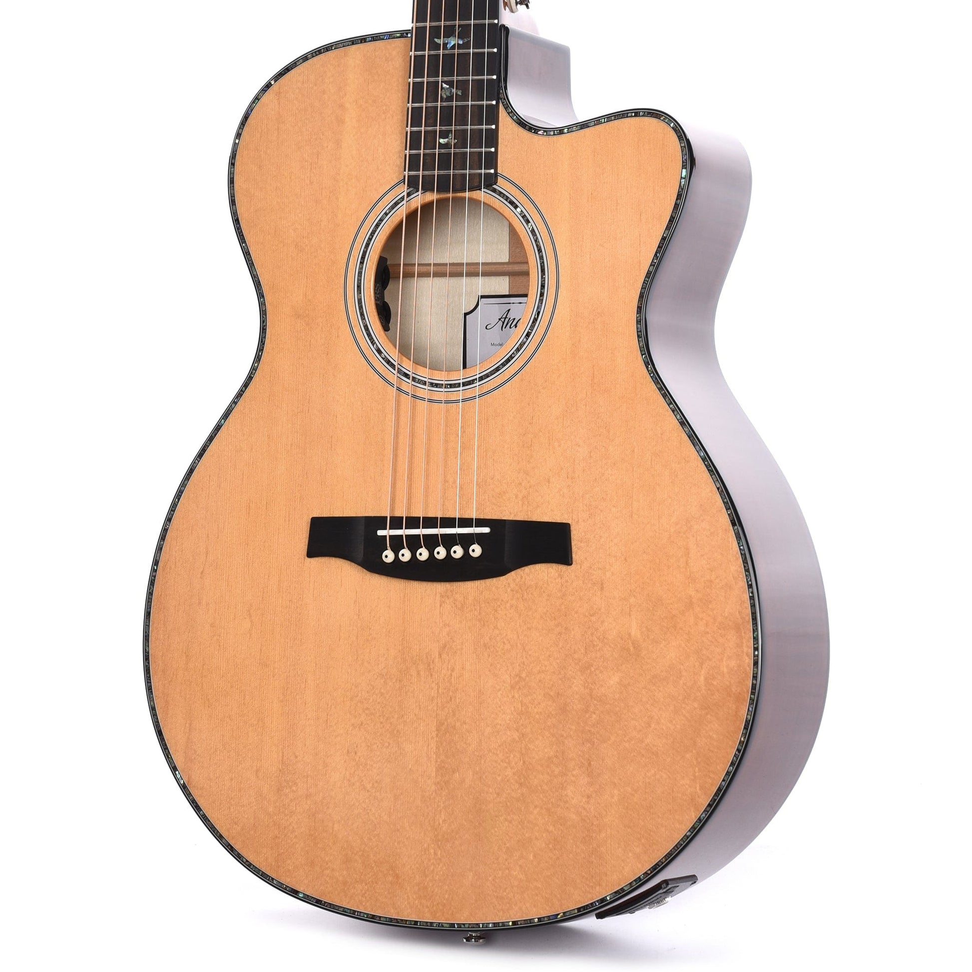 PRS SE A50E Angelus Black Gold Acoustic Guitars / OM and Auditorium