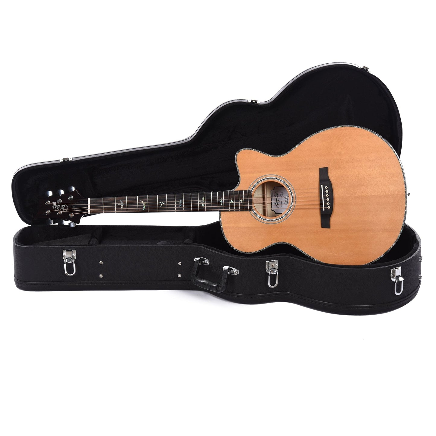 PRS SE A50E Angelus Black Gold Acoustic Guitars / OM and Auditorium