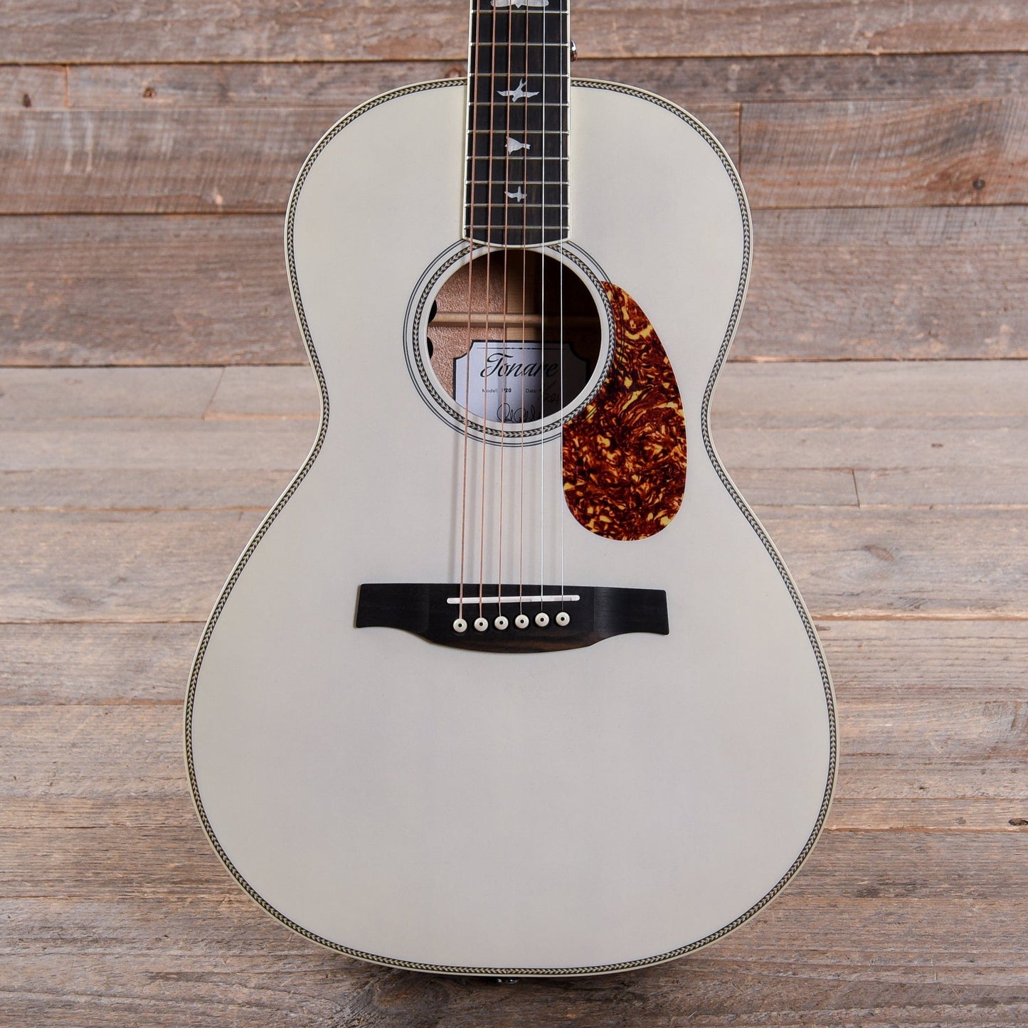 PRS Limited Edition SE P20E Parlor Antique White w/Fishman GT1 Acoustic Guitars / Parlor