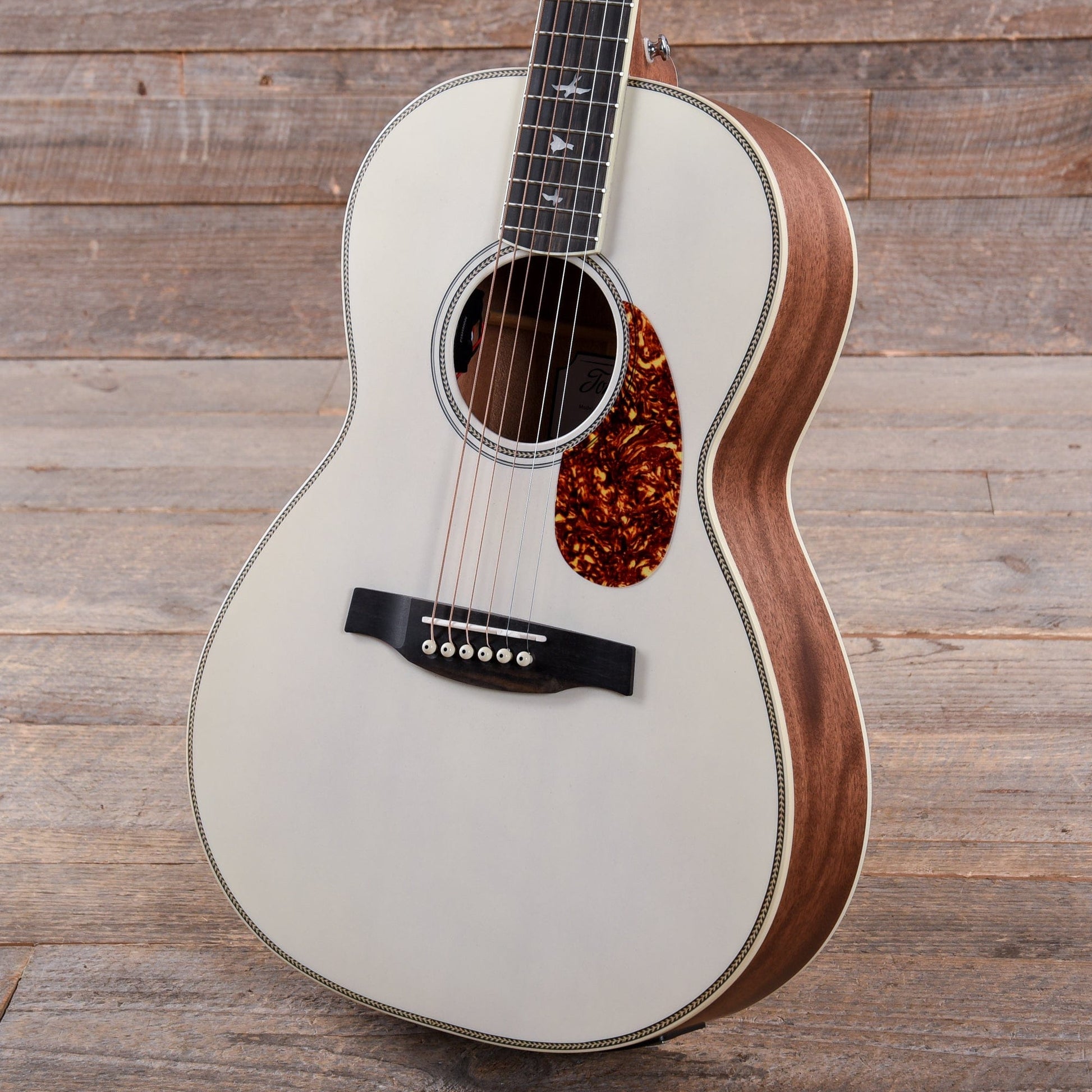 PRS Limited Edition SE P20E Parlor Antique White w/Fishman GT1 Acoustic Guitars / Parlor