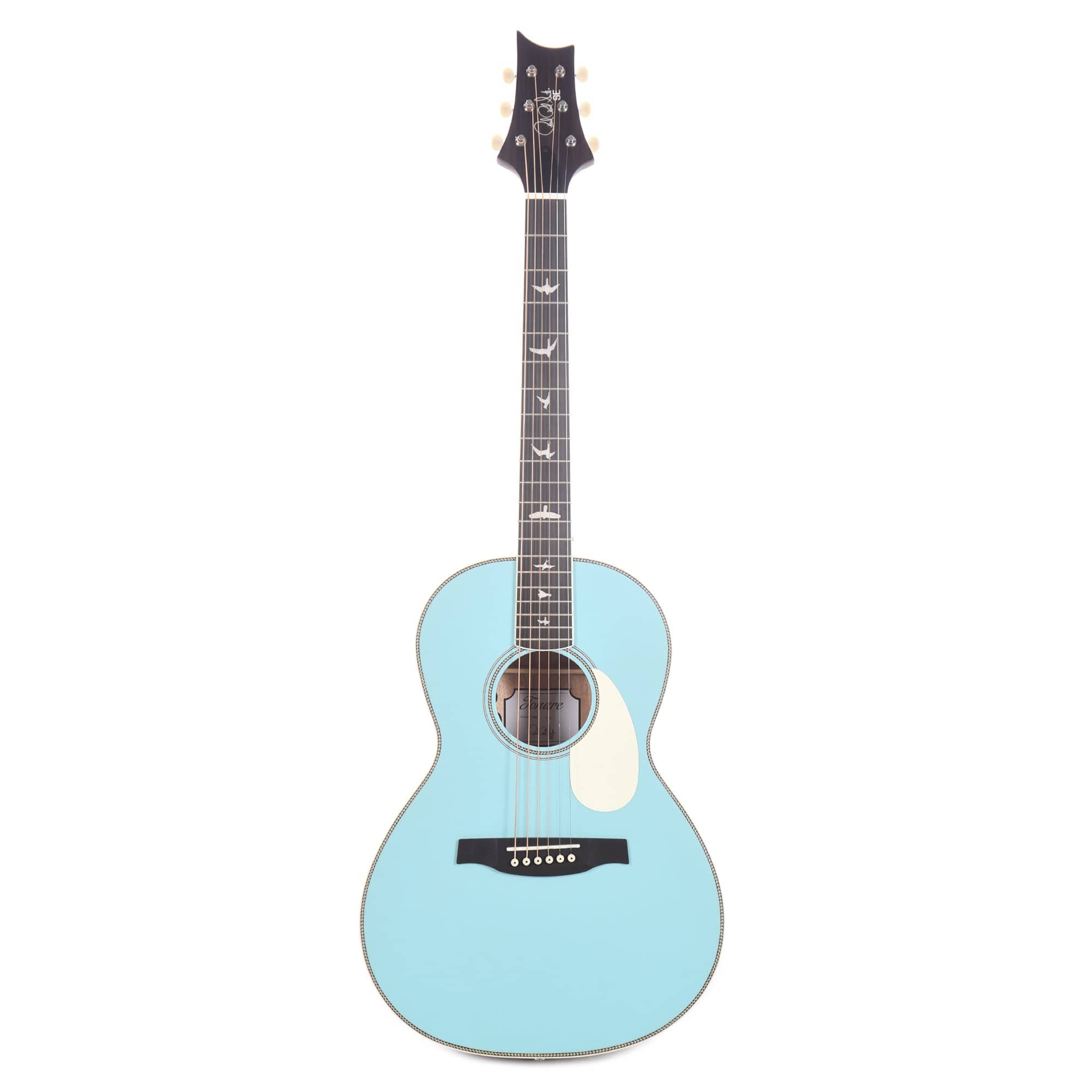 PRS Limited Edition SE P20E Parlor Powder Blue w/Fishman GT1 Acoustic Guitars / Parlor