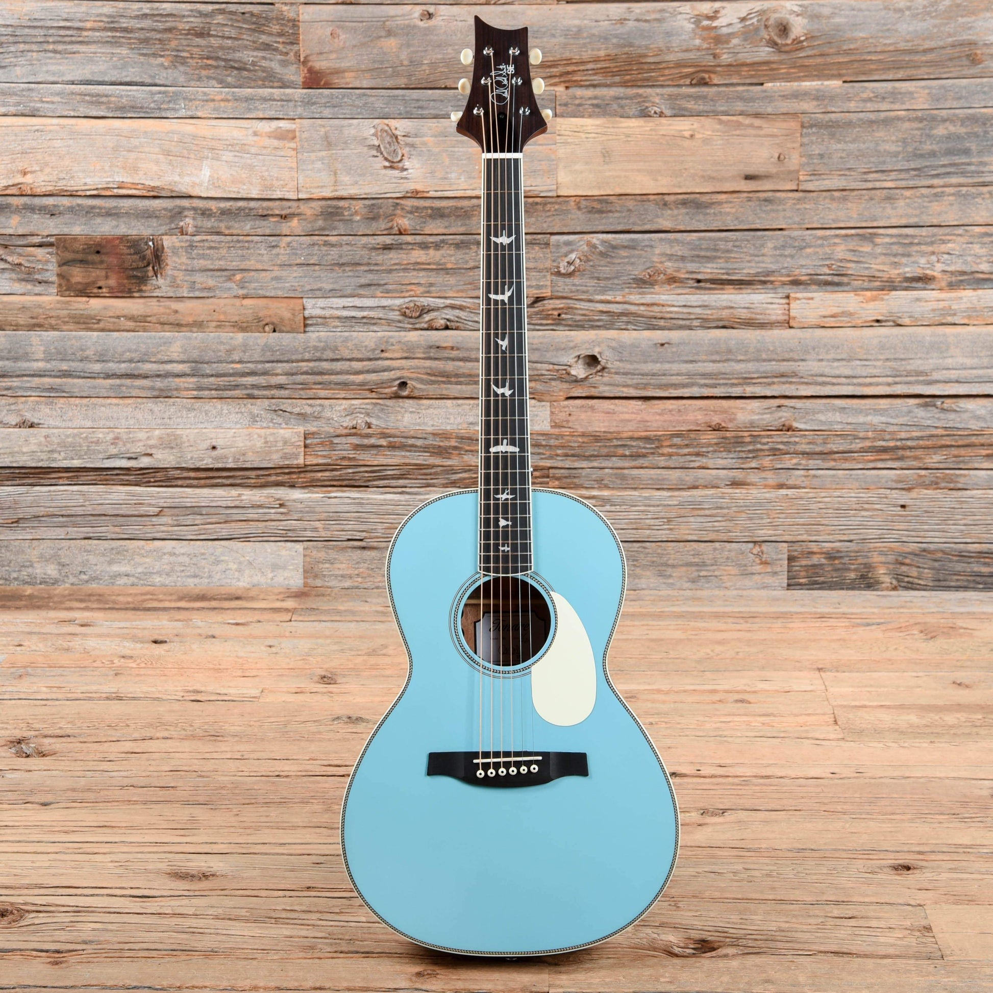 PRS Limited Edition SE P20E Parlor Powder Blue w/Fishman GT1 Acoustic Guitars / Parlor