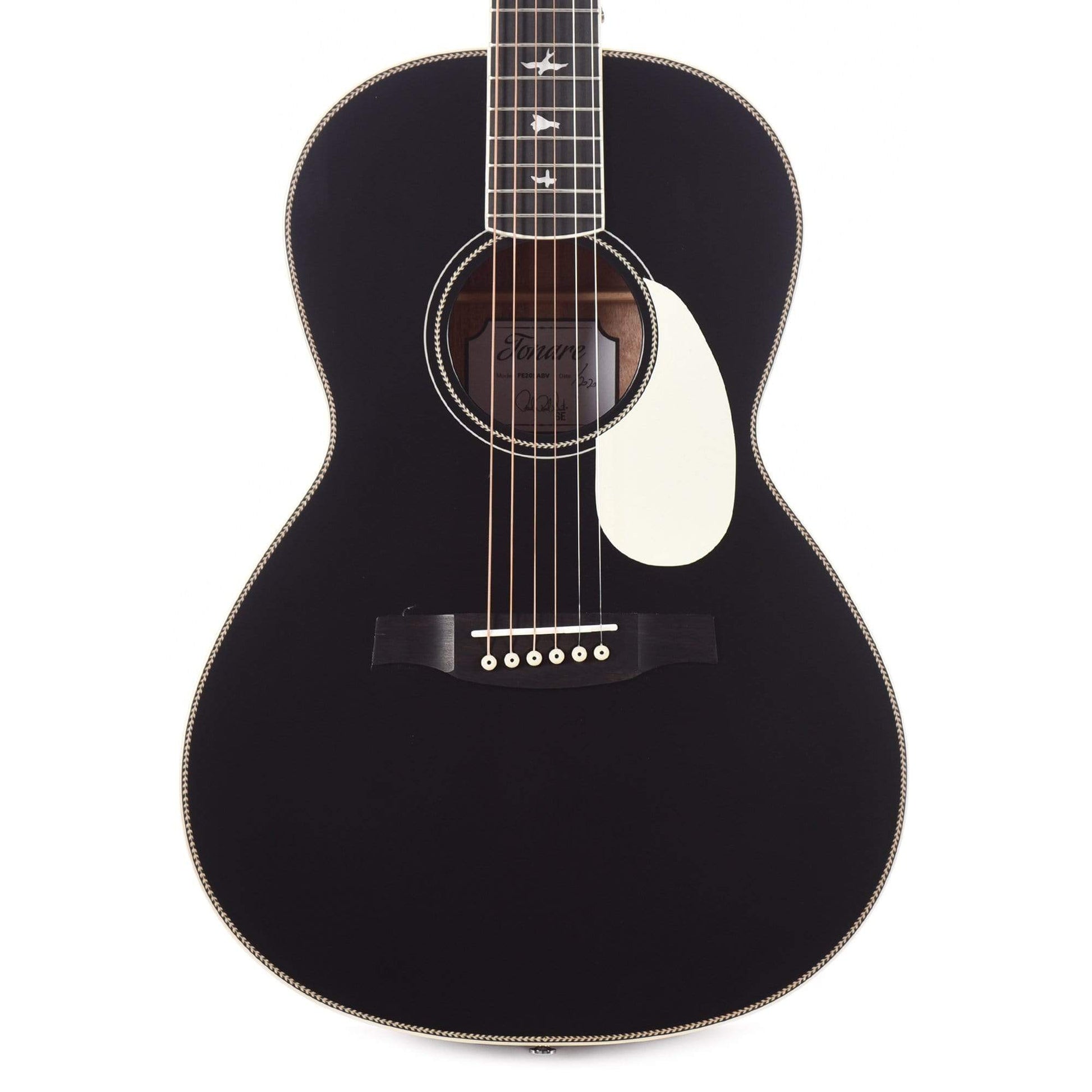 PRS SE P20 Tonare Parlor Satin Black Top Acoustic Guitars / Parlor