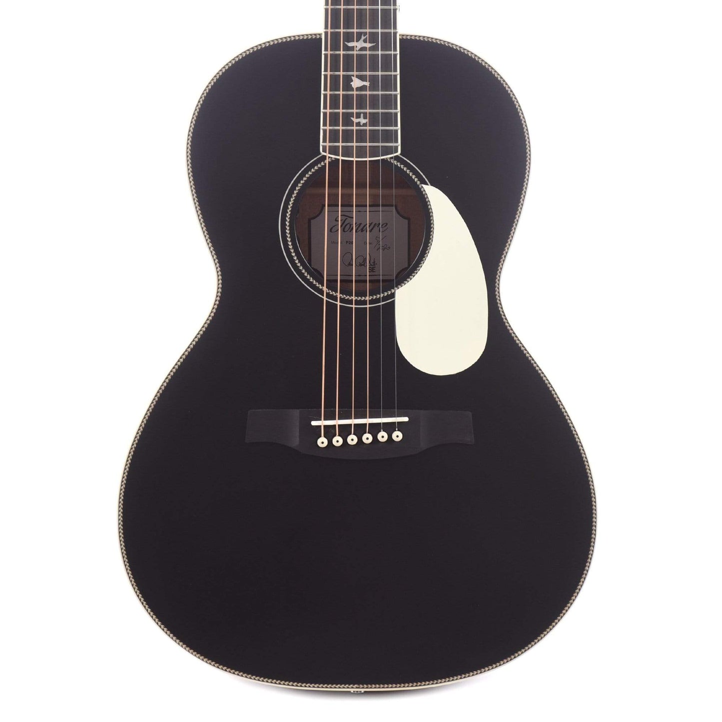 PRS SE P20E Tonare Parlor Satin Black Top w/Fishman SoniTone Acoustic Guitars / Parlor