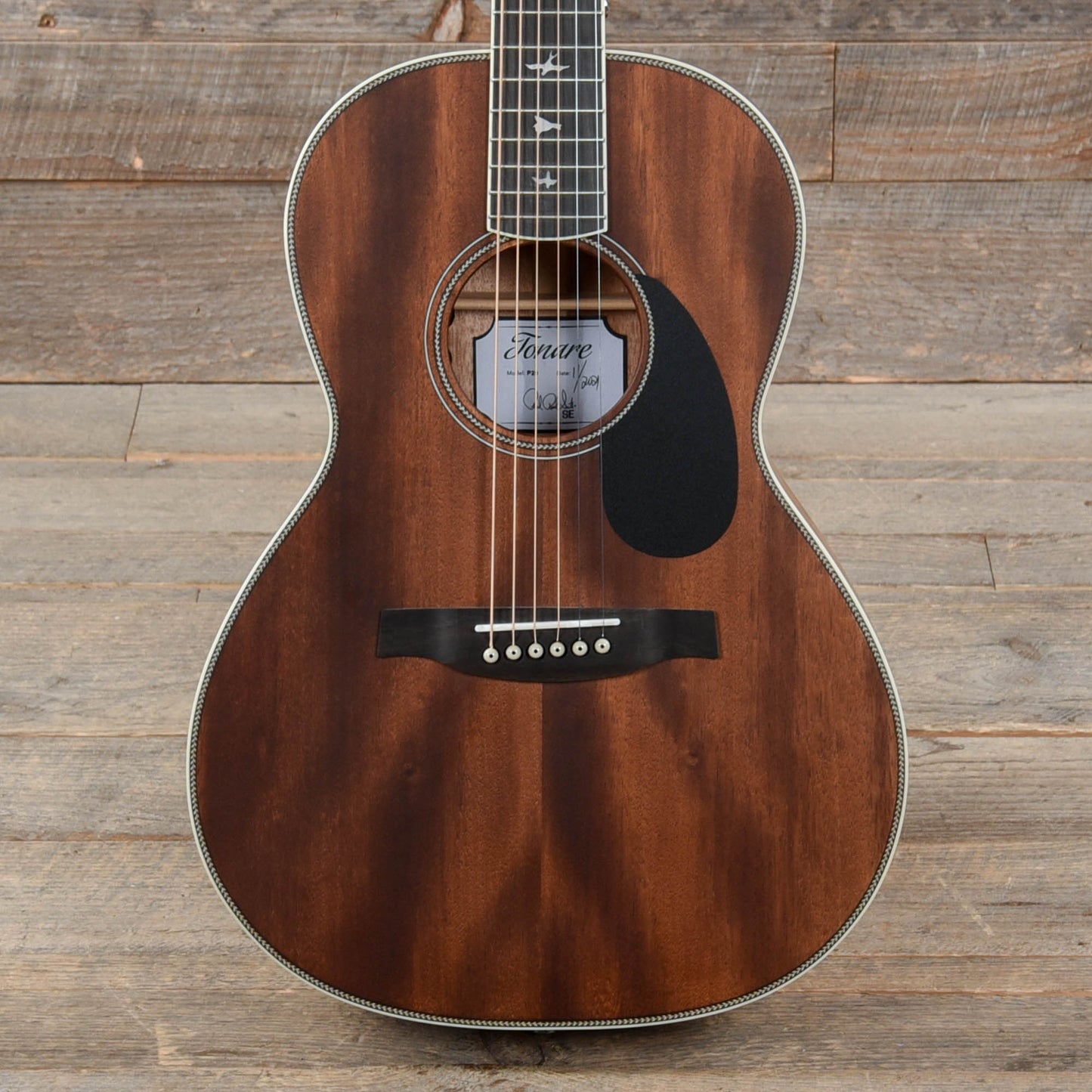 PRS SE P20E Tonare Parlor Vintage Mahogany Acoustic Guitars / Parlor
