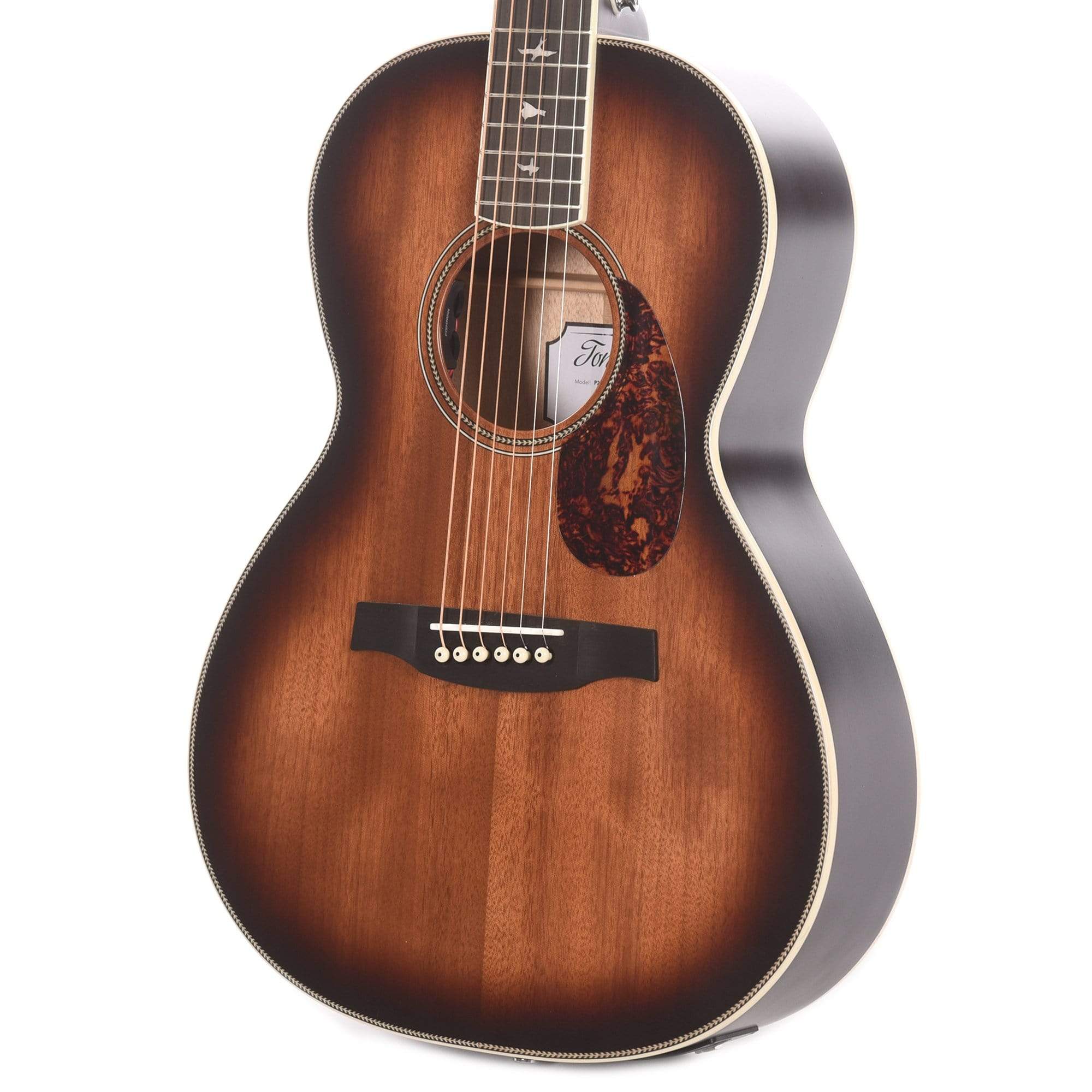 PRS SE PE20E Parlor Tobacco Sunburst w/Fishman Sonitone Acoustic Guitars / Parlor