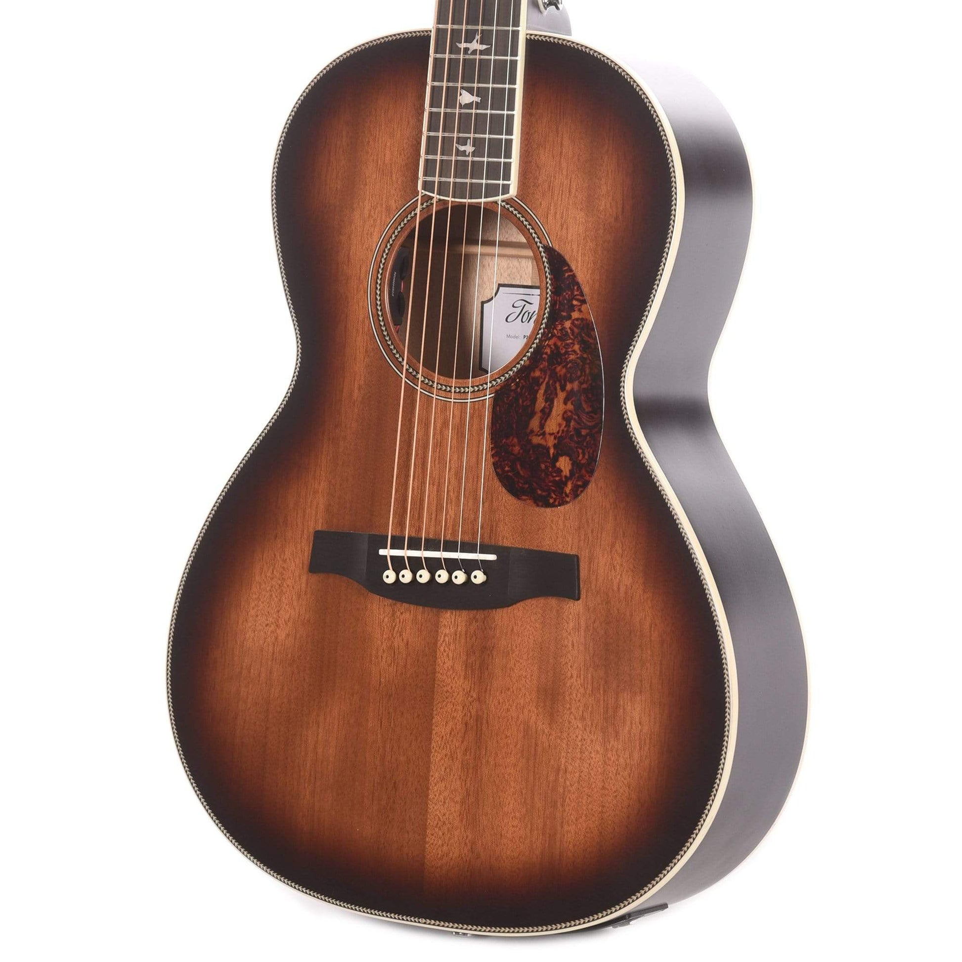 PRS SE PE20E Parlor Tobacco Sunburst w/Fishman Sonitone Acoustic Guitars / Parlor
