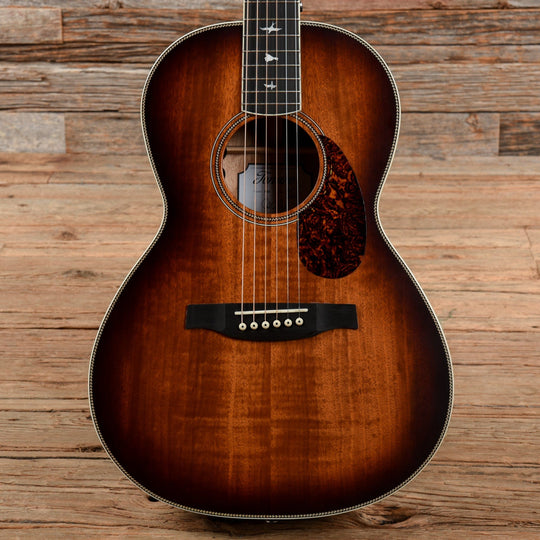 PRS SE PE20E Parlor Tobacco Sunburst w/Fishman Sonitone Acoustic Guitars / Parlor