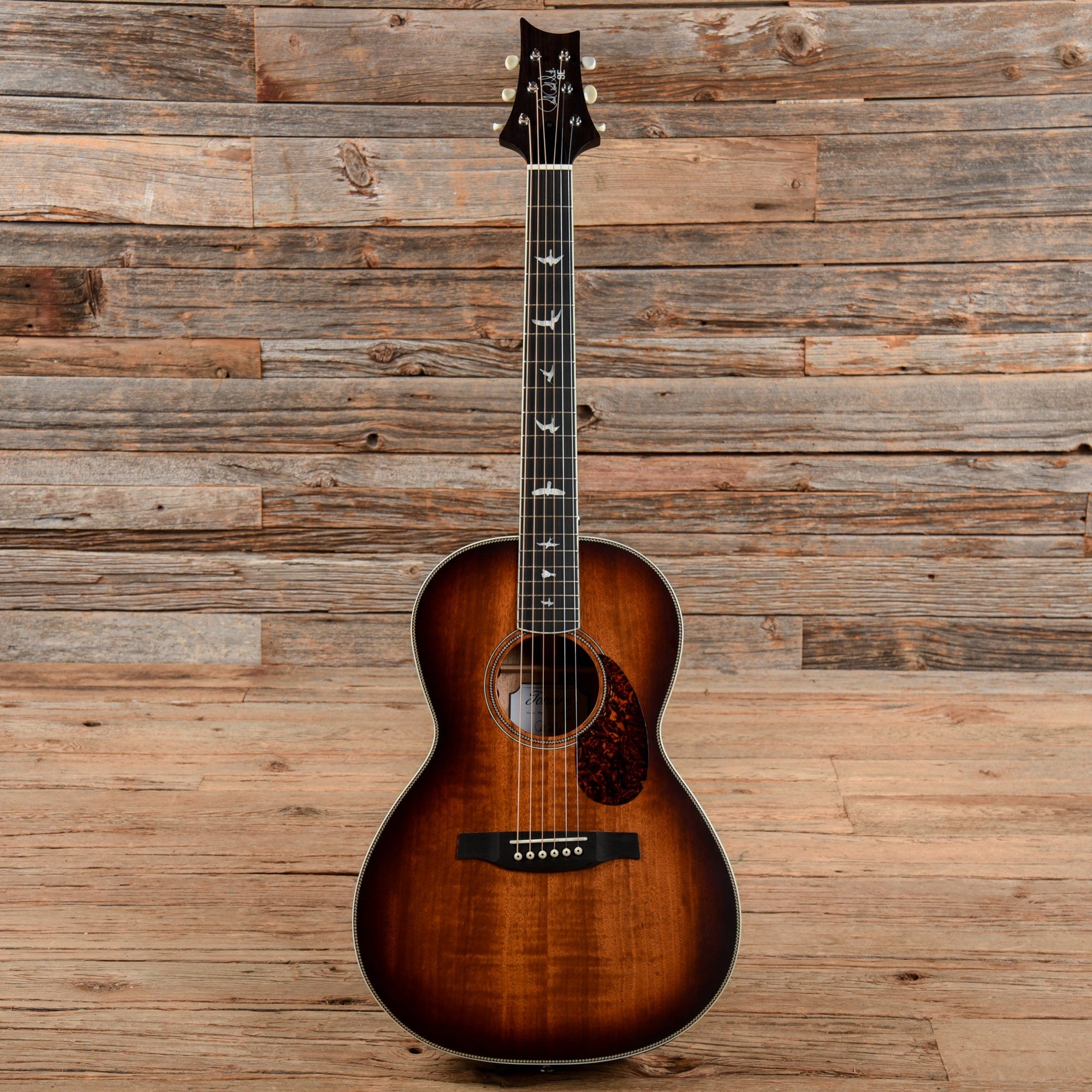 PRS SE PE20E Parlor Tobacco Sunburst w/Fishman Sonitone Acoustic Guitars / Parlor