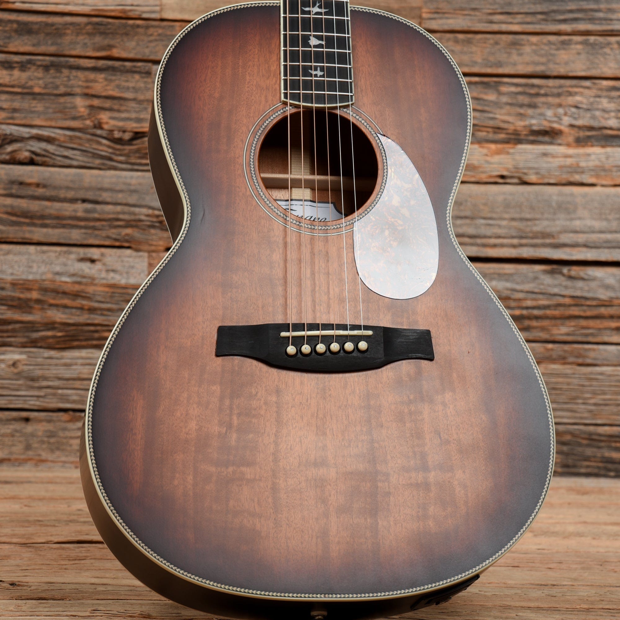 PRS SE PE20E Parlor Tobacco Sunburst w/Fishman Sonitone Acoustic Guitars / Parlor