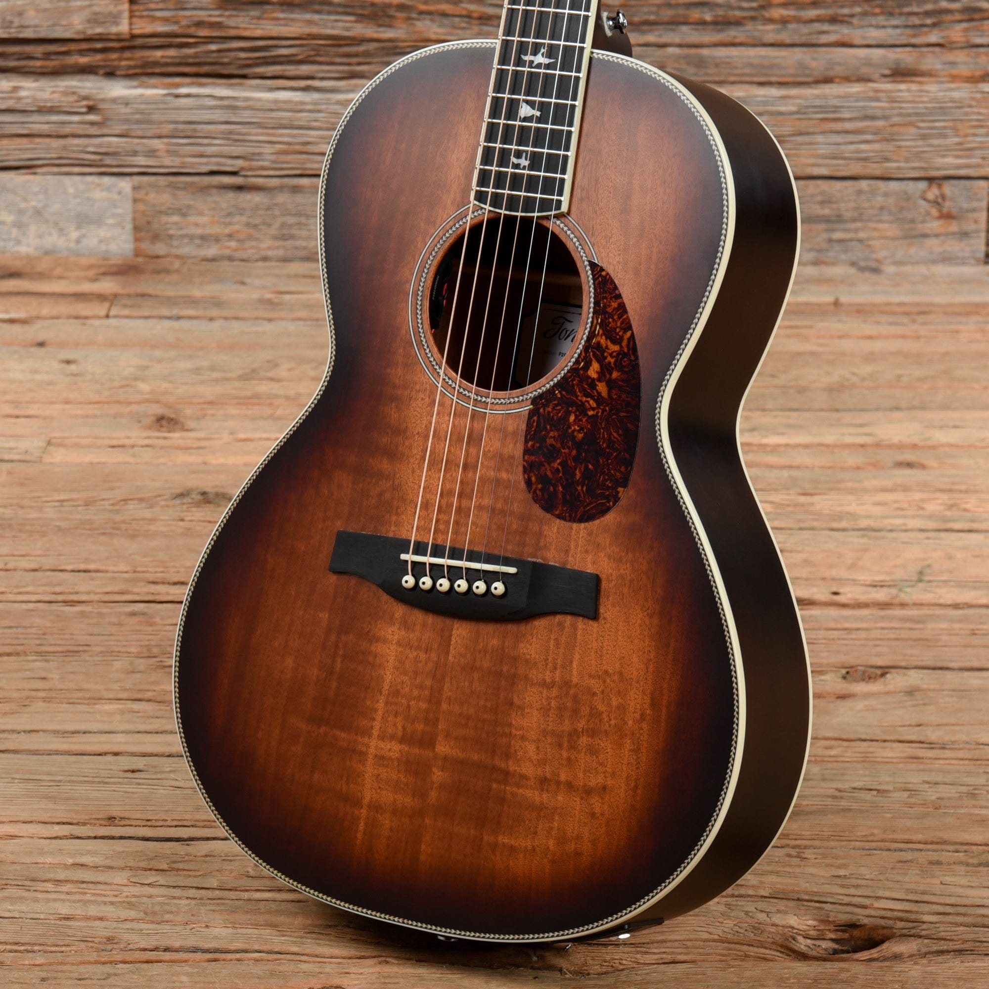 PRS SE PE20E Parlor Tobacco Sunburst w/Fishman Sonitone Acoustic Guitars / Parlor