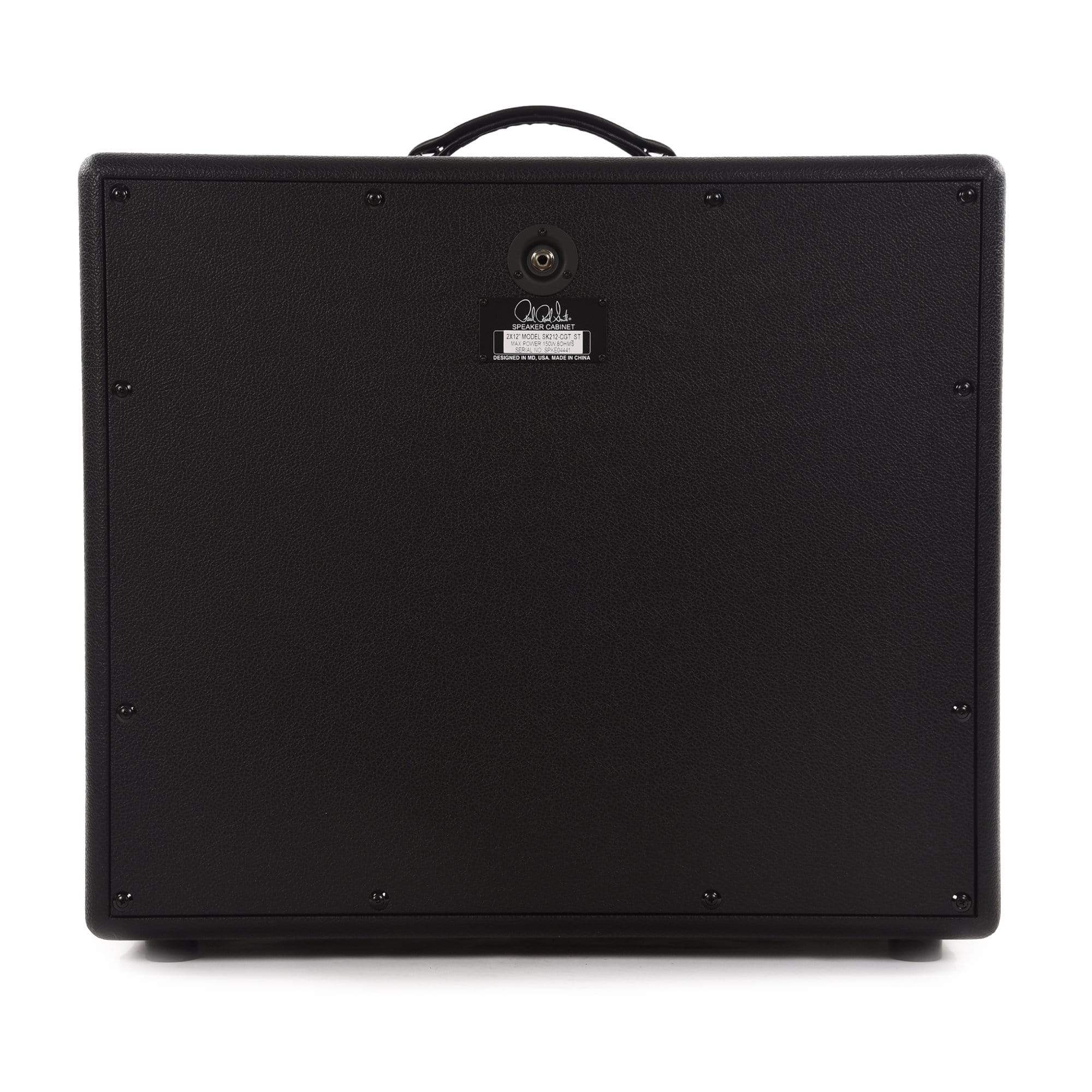 PRS 2X12 Closed Back Cab Stealth w/Black Grill Cloth & Celestion V-Type Speakers Amps / Guitar Cabinets