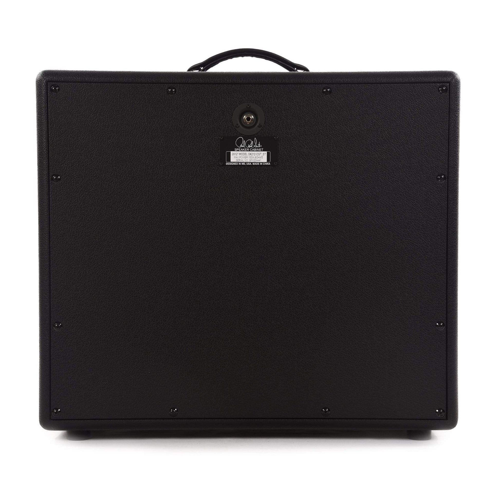 PRS 2X12 Closed Back Cab Stealth w/Black Grill Cloth & Celestion V-Typ ...