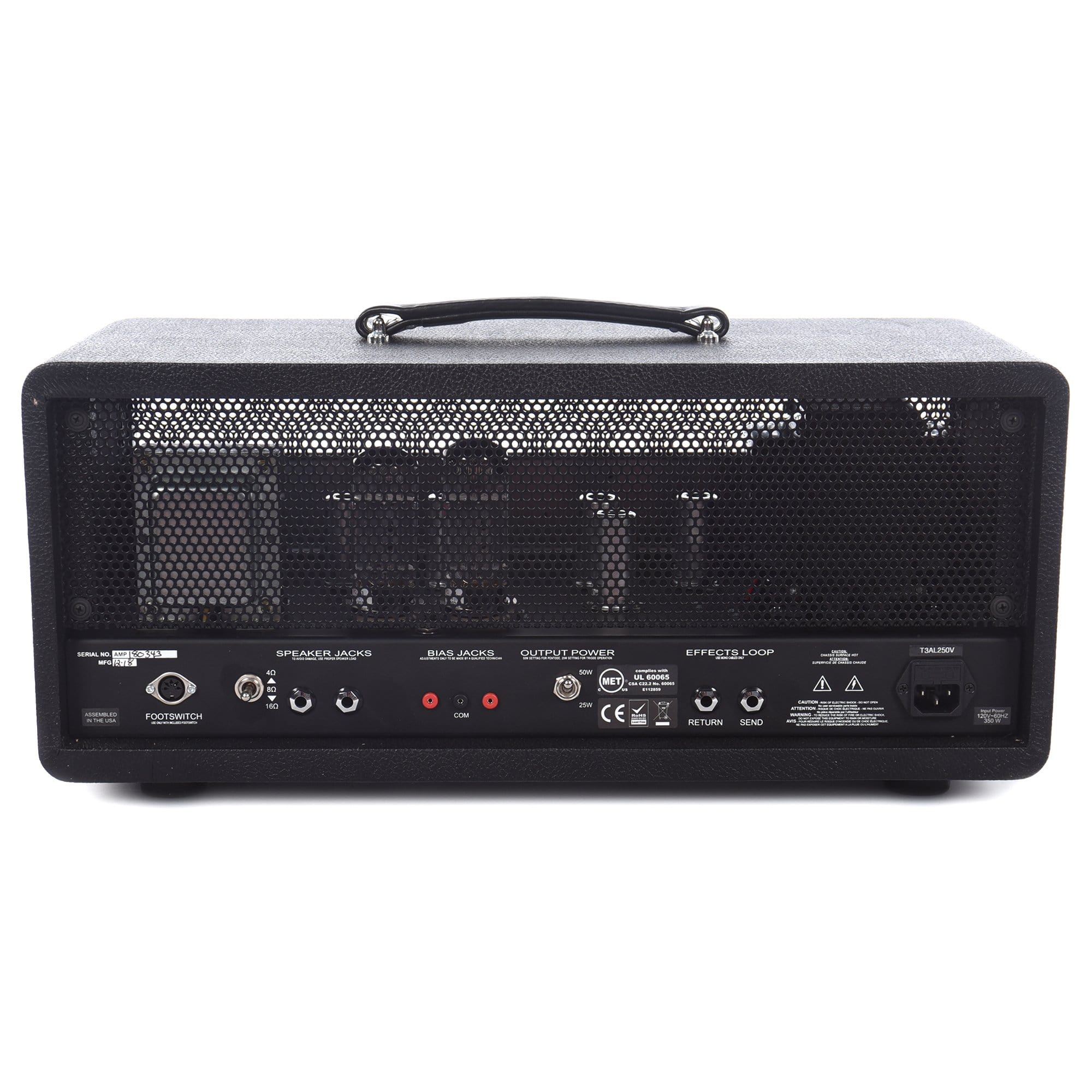 PRS Archon 50 Two Channel 50/25W 6L6 Head Amps / Guitar Heads