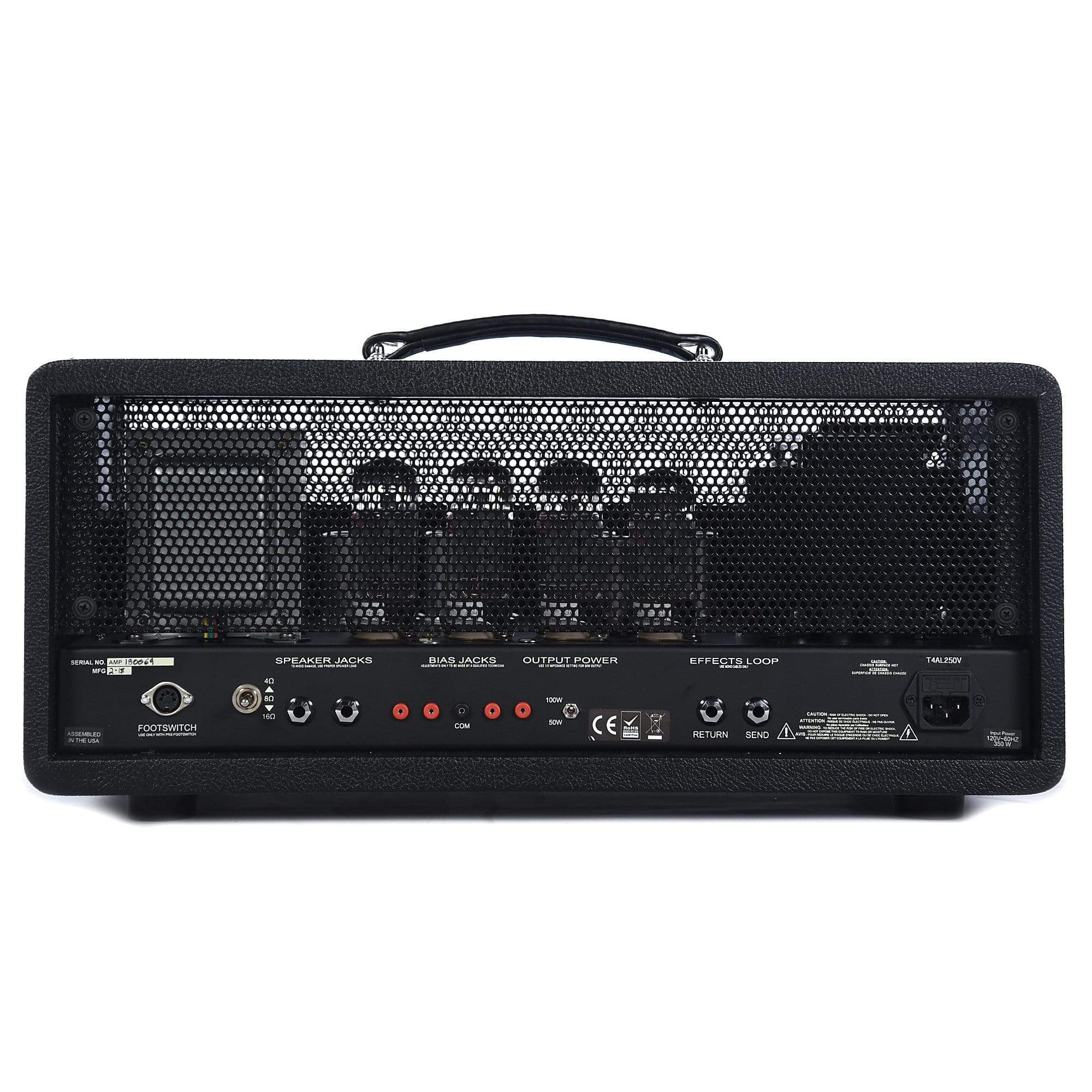 PRS Archon 6L6 100/50W Head Stealth Anodized Aluminum Amps / Guitar Heads