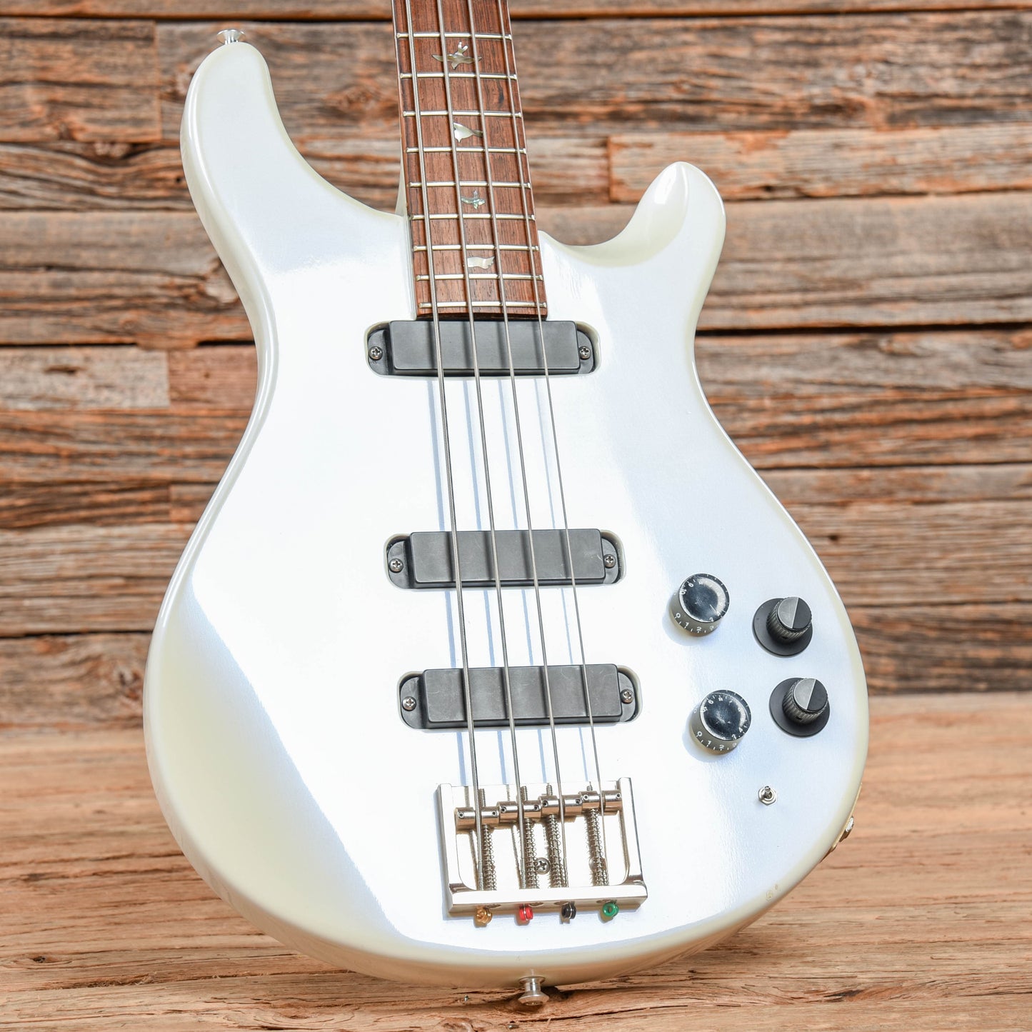 PRS Bass-4 White 1988 Bass Guitars / 4-String